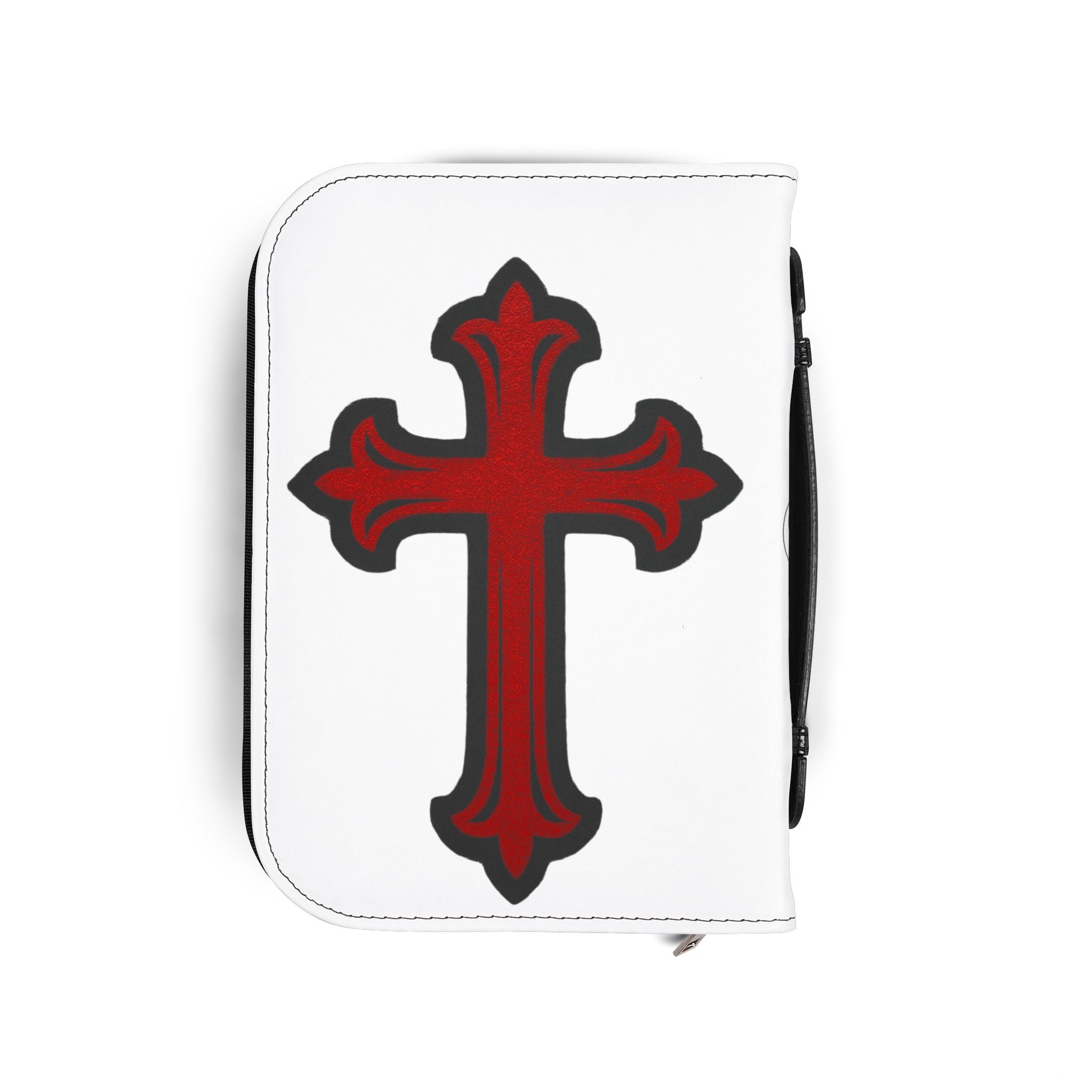 "I'm Going to Let God Fix It Because If I Fix It I'm Going to Jail" Bible Cover - White