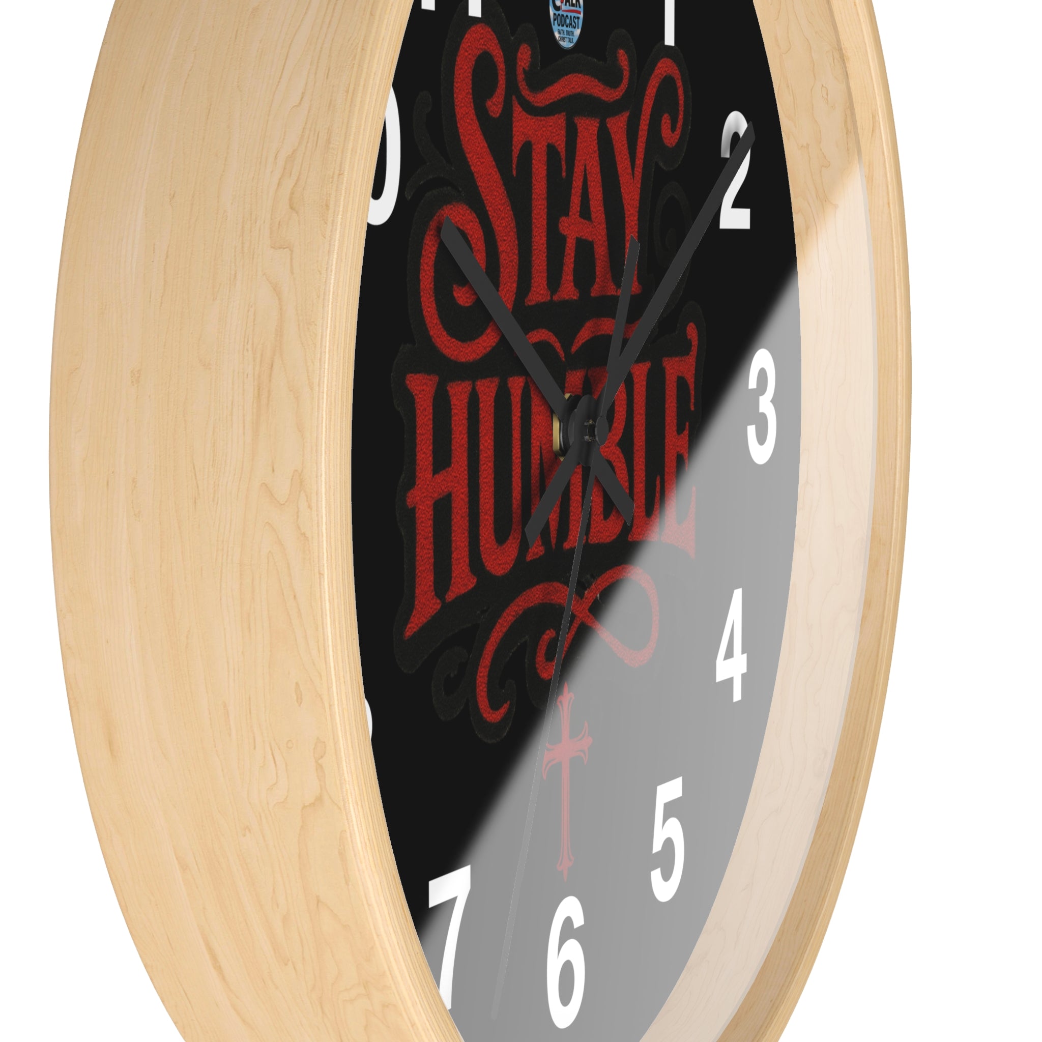 Stay Humble Wall Clock