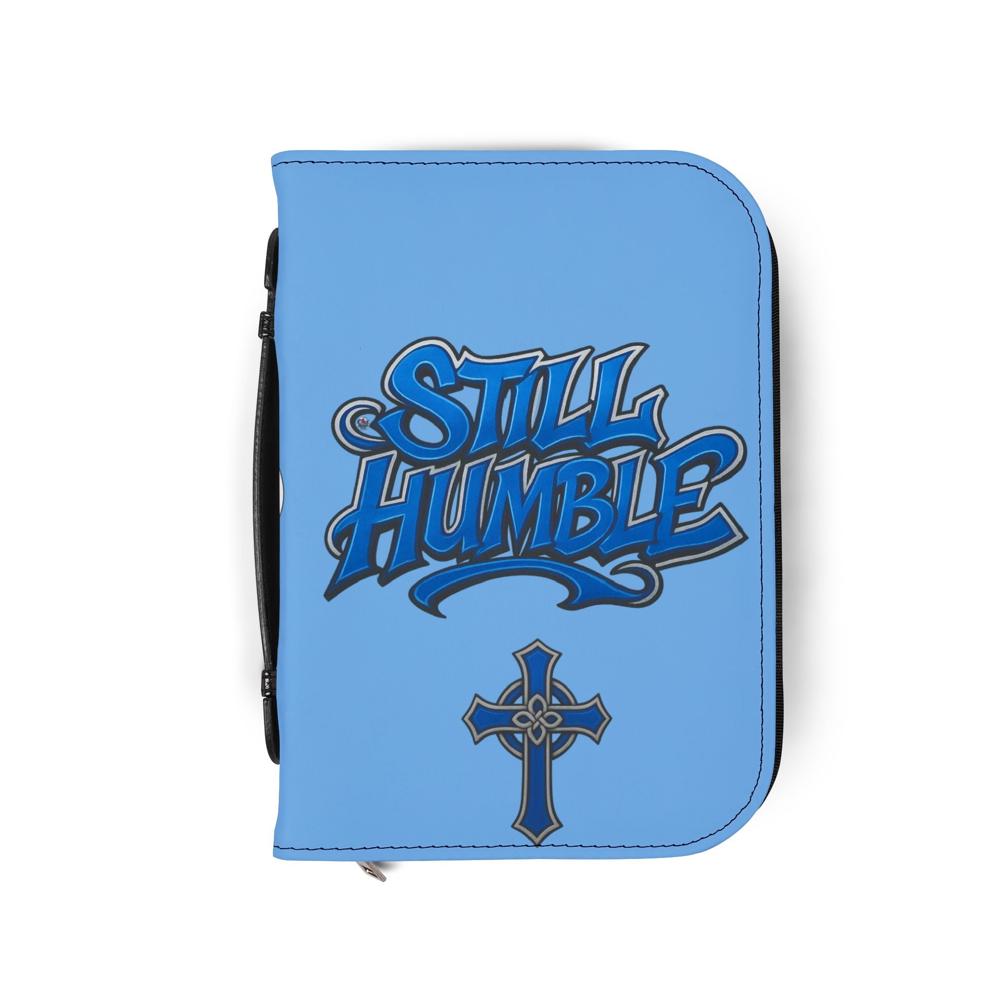 STILL HUMBLE Bible Cover - Light Blue