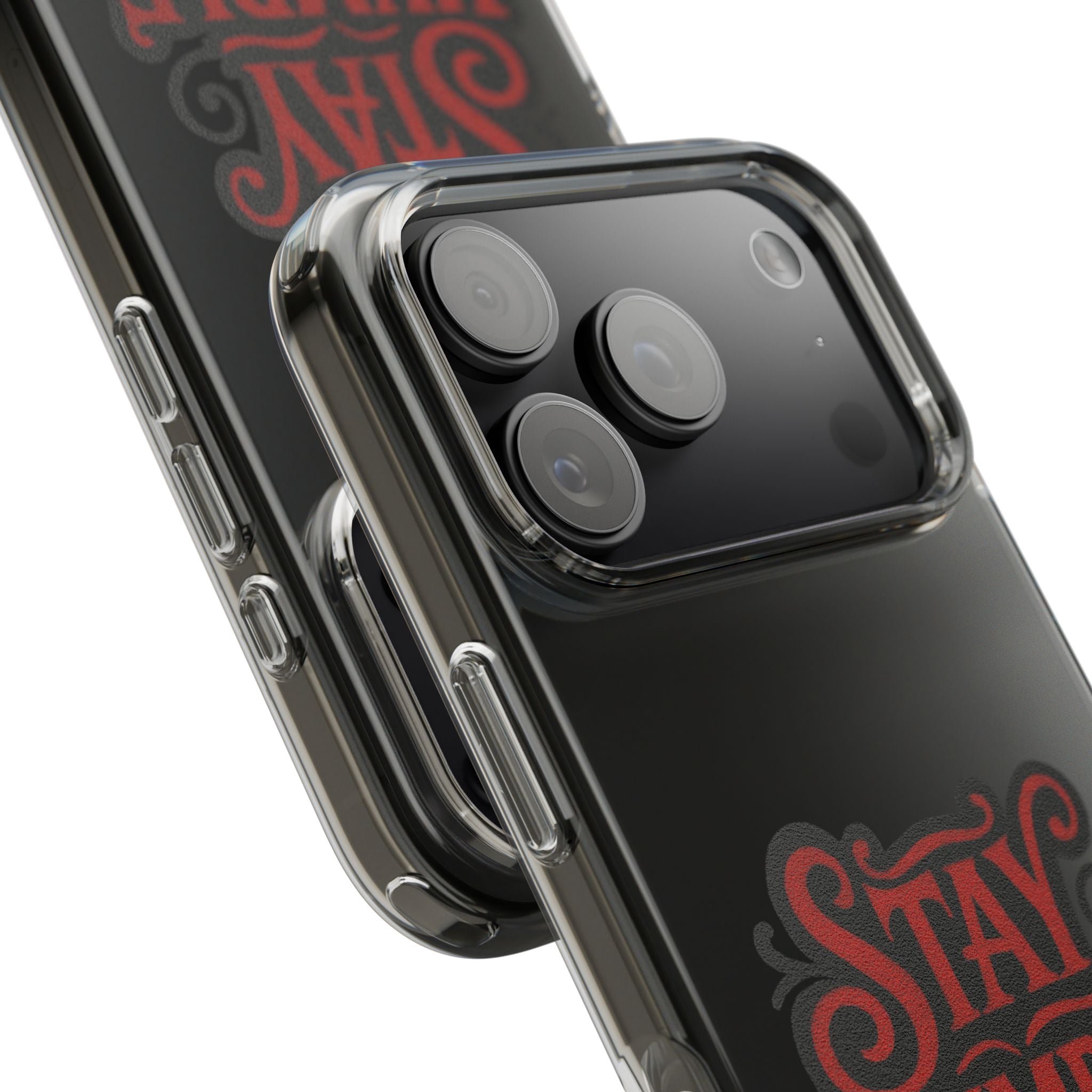 Stay Humble Clear Impact-Resistant Phone Case