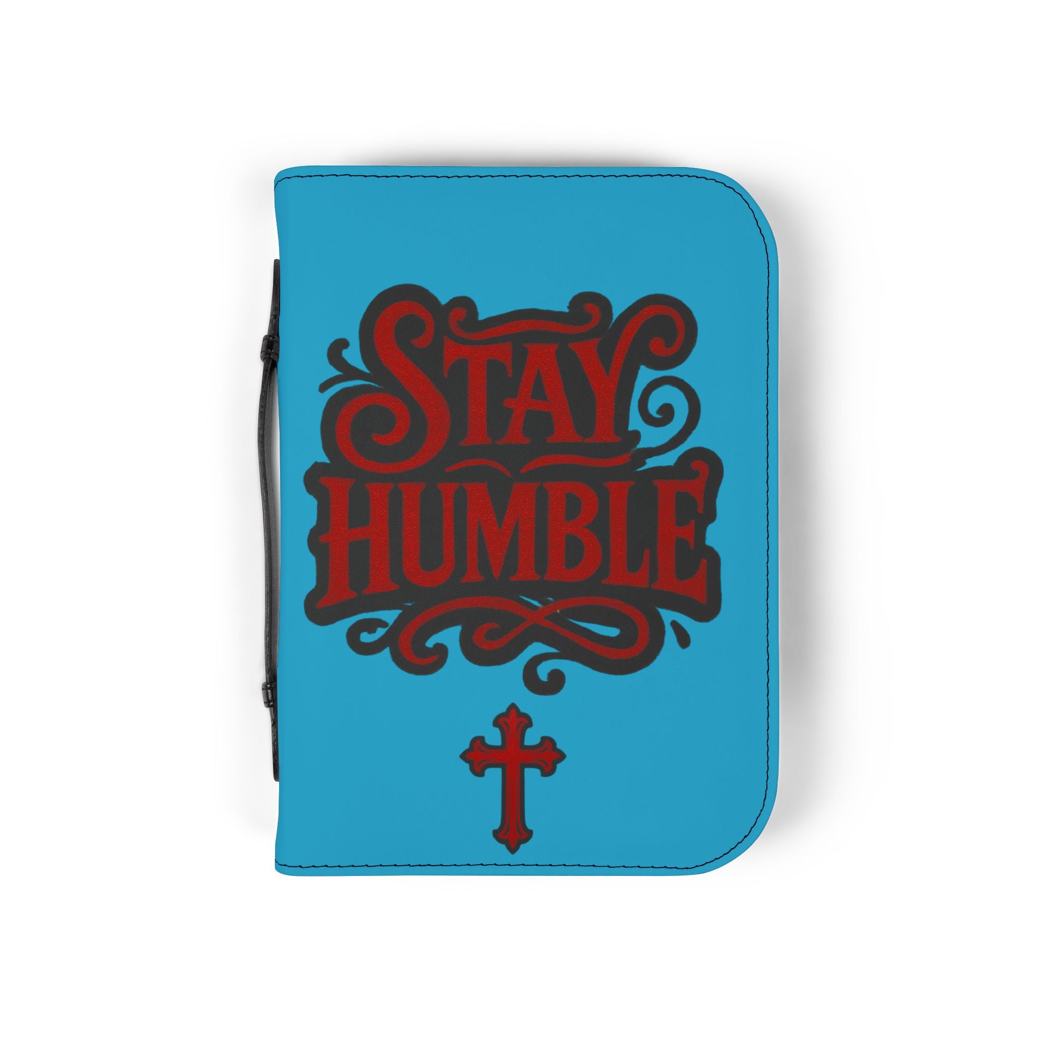 STAY HUMBLE Bible Cover - Turquoise