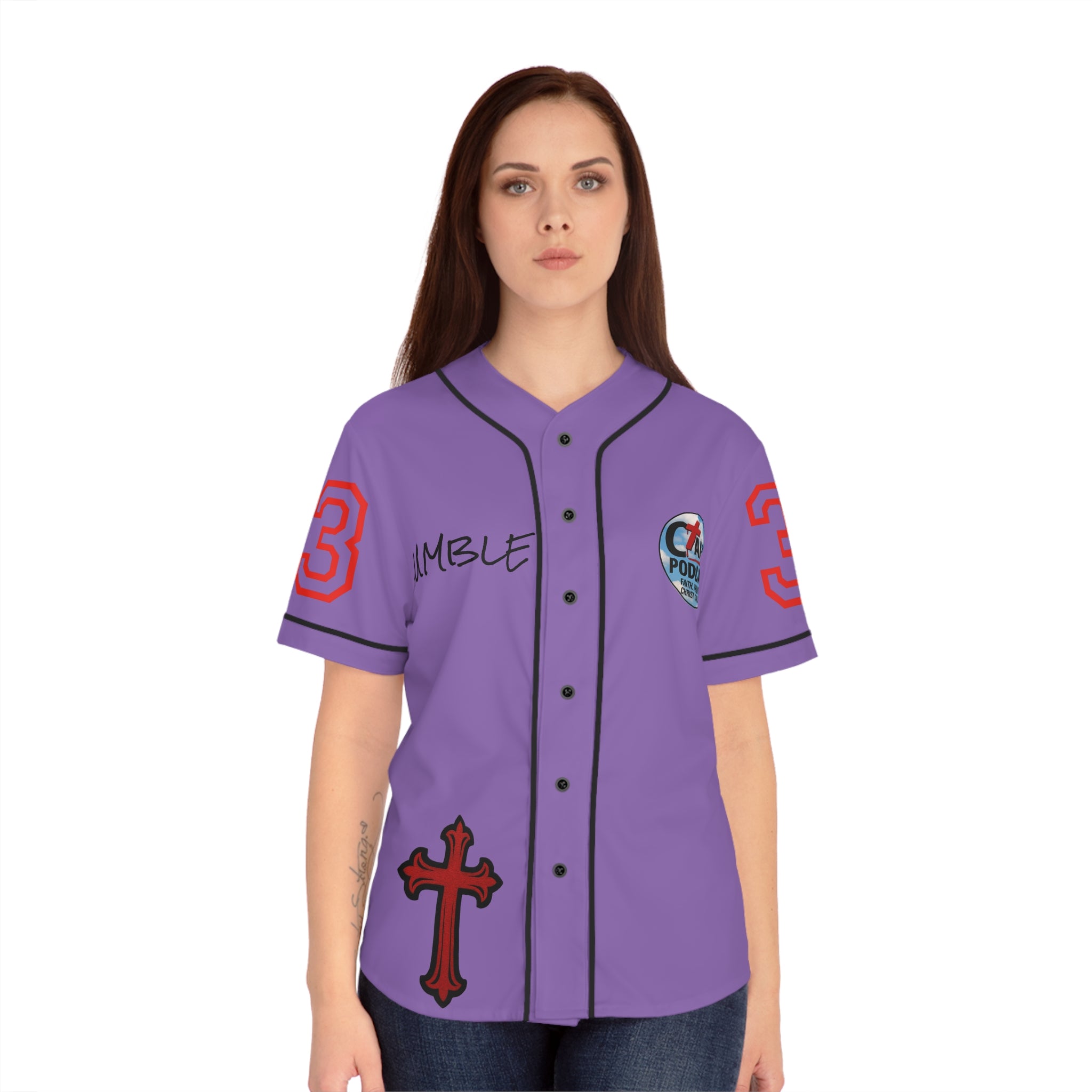 RED Team Jesus Women's Jersey