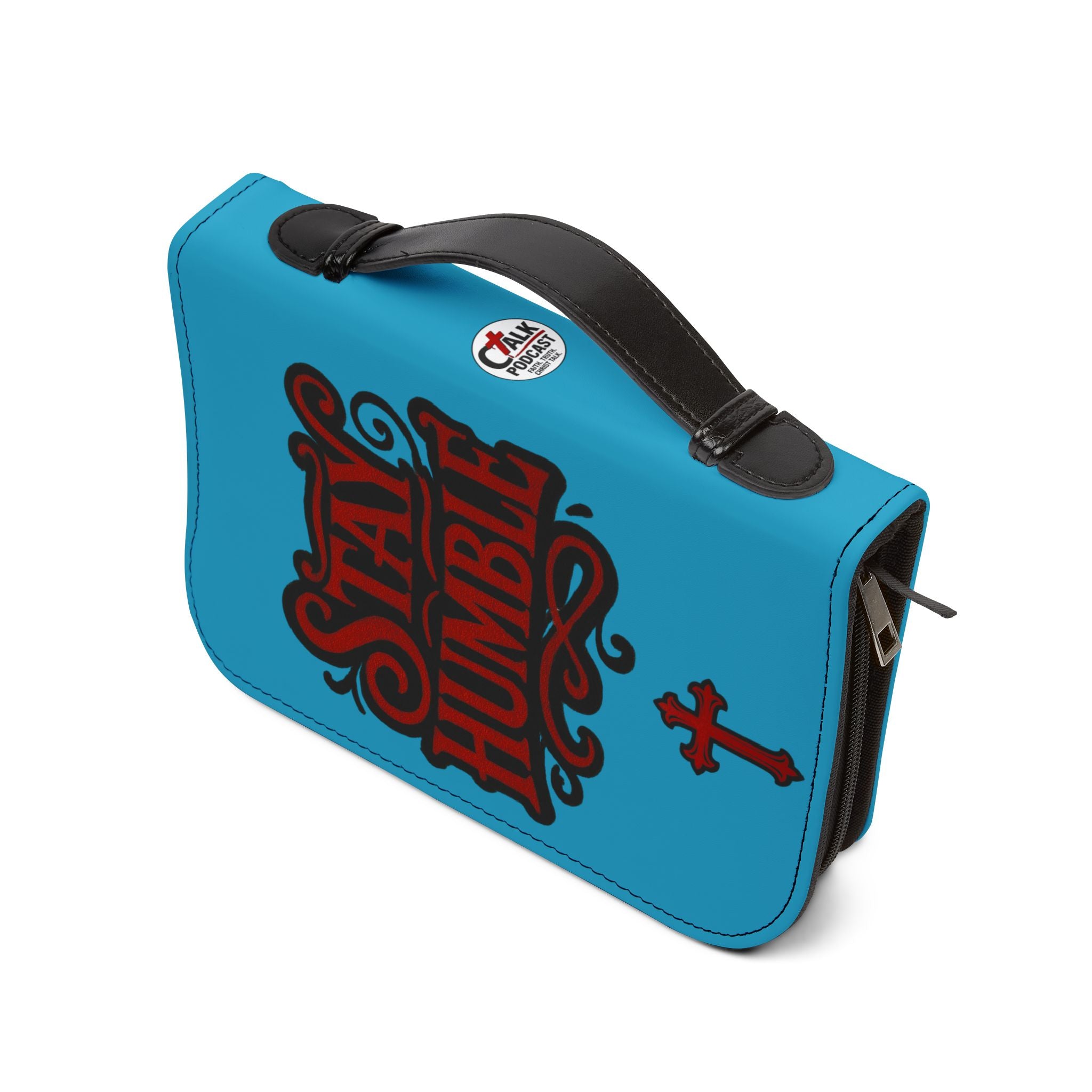 STAY HUMBLE Bible Cover - Turquoise