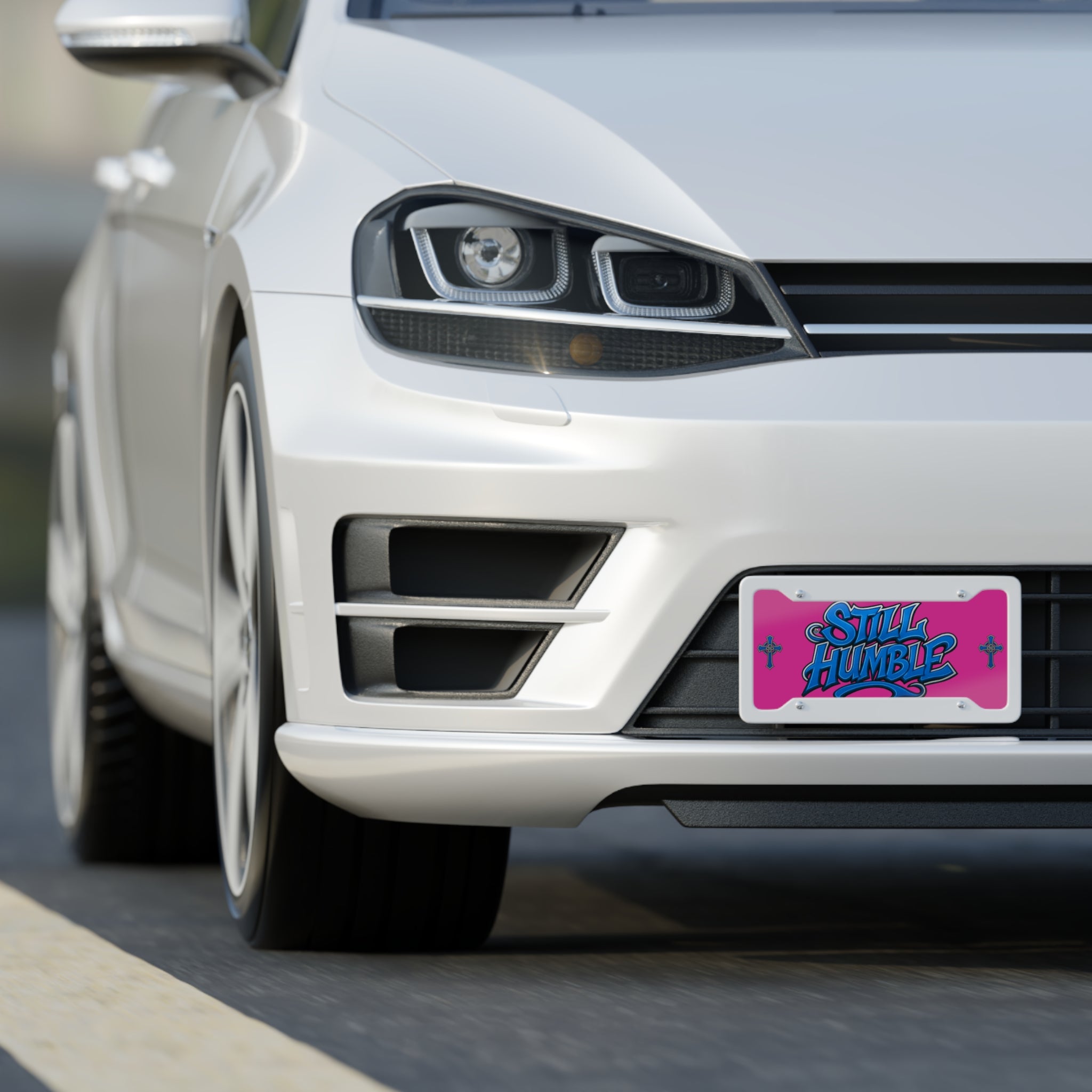 Still Humble License Plate