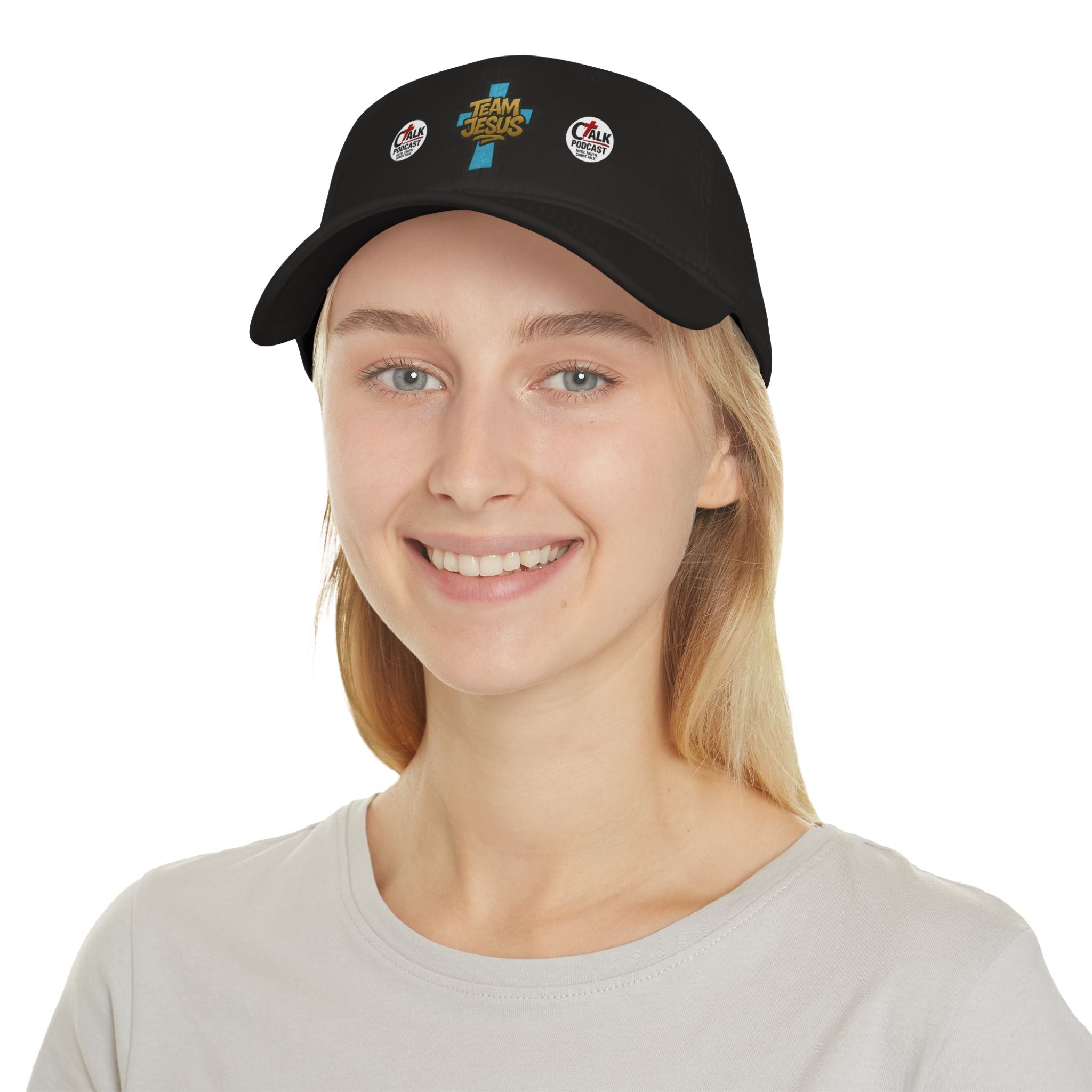 BLUE Team Jesus Baseball Cap