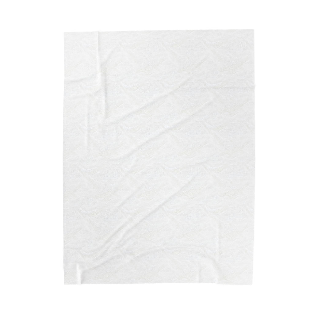 Velveteen Plush Blanket — "Stay Humble"