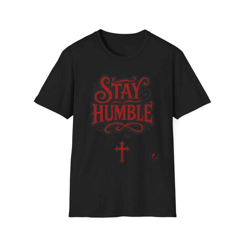 Stay Humble T-Shirt — With QR Code to Promote CHRIST TALK