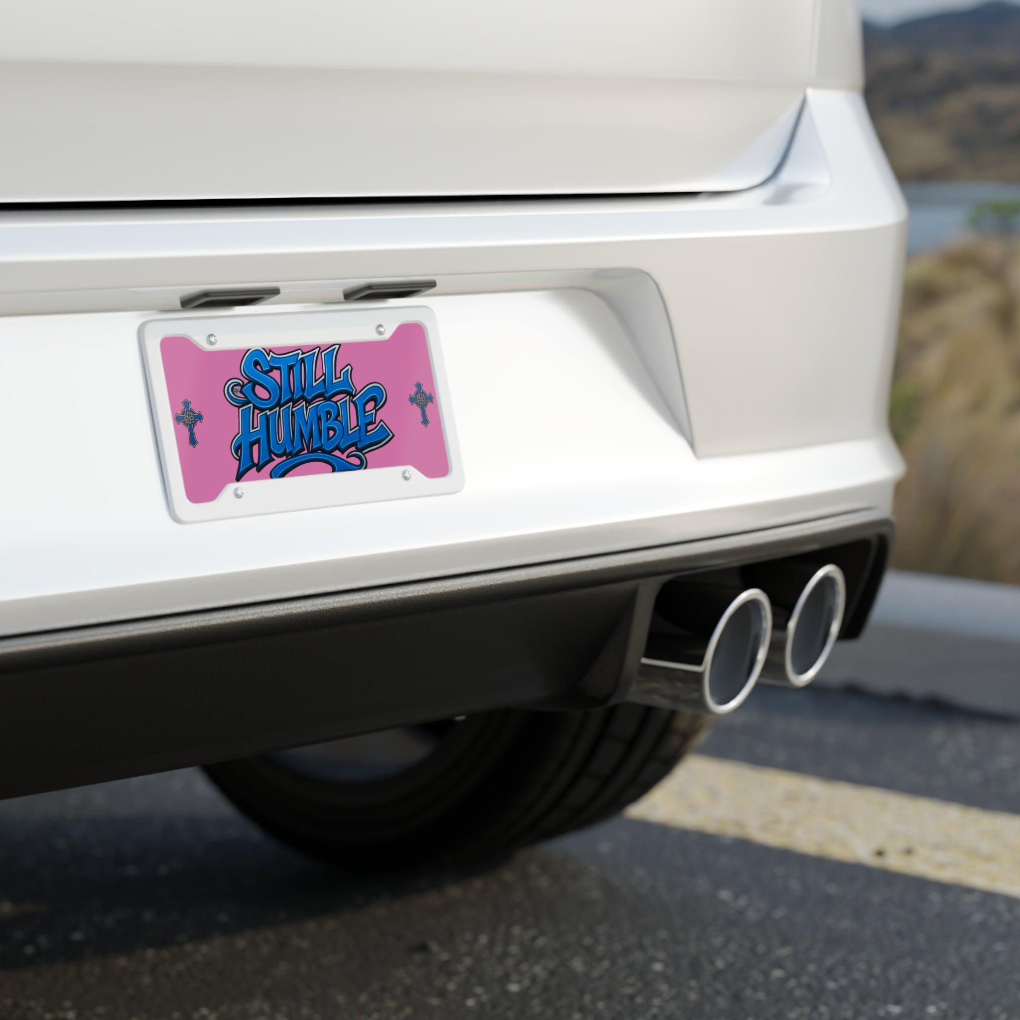 Still Humble License Plate