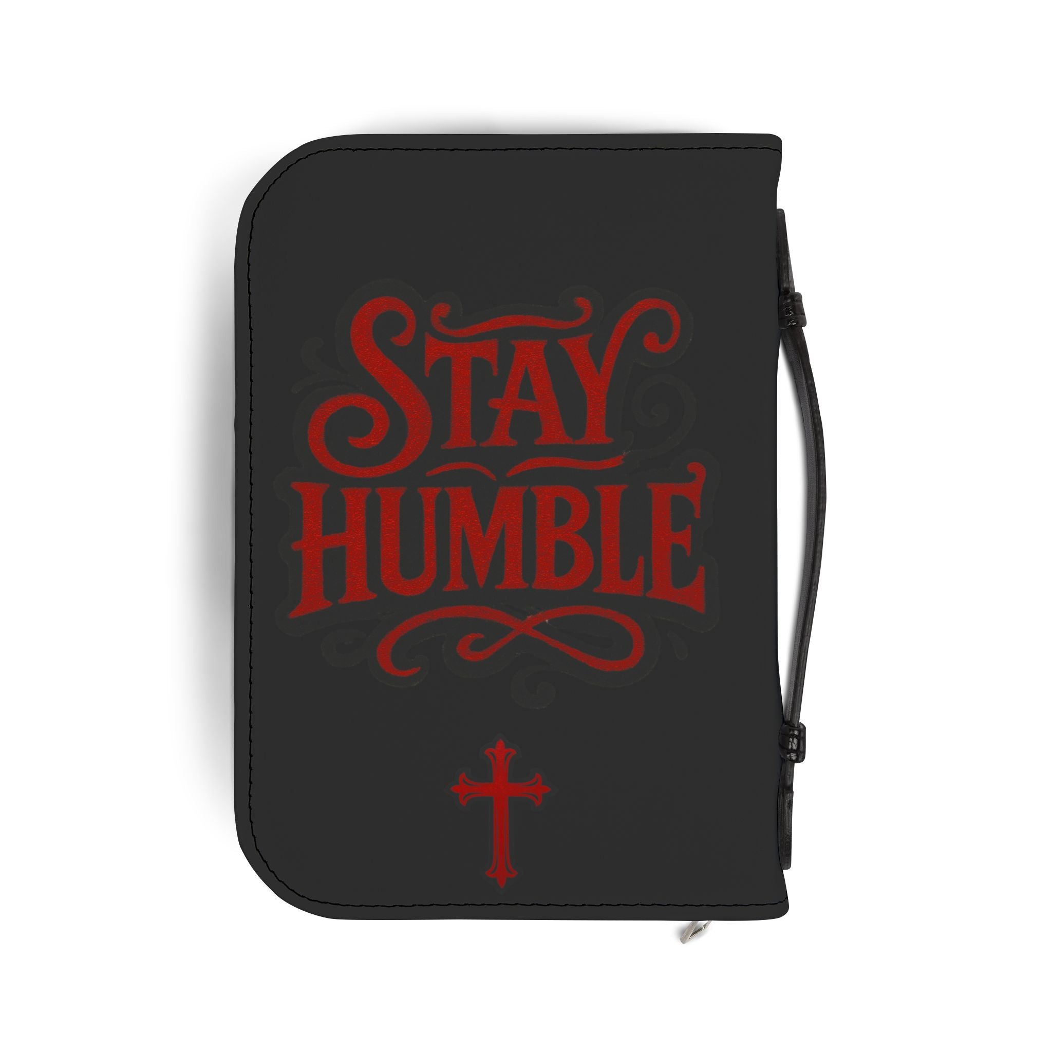 STAY HUMBLE Bible Cover - Black