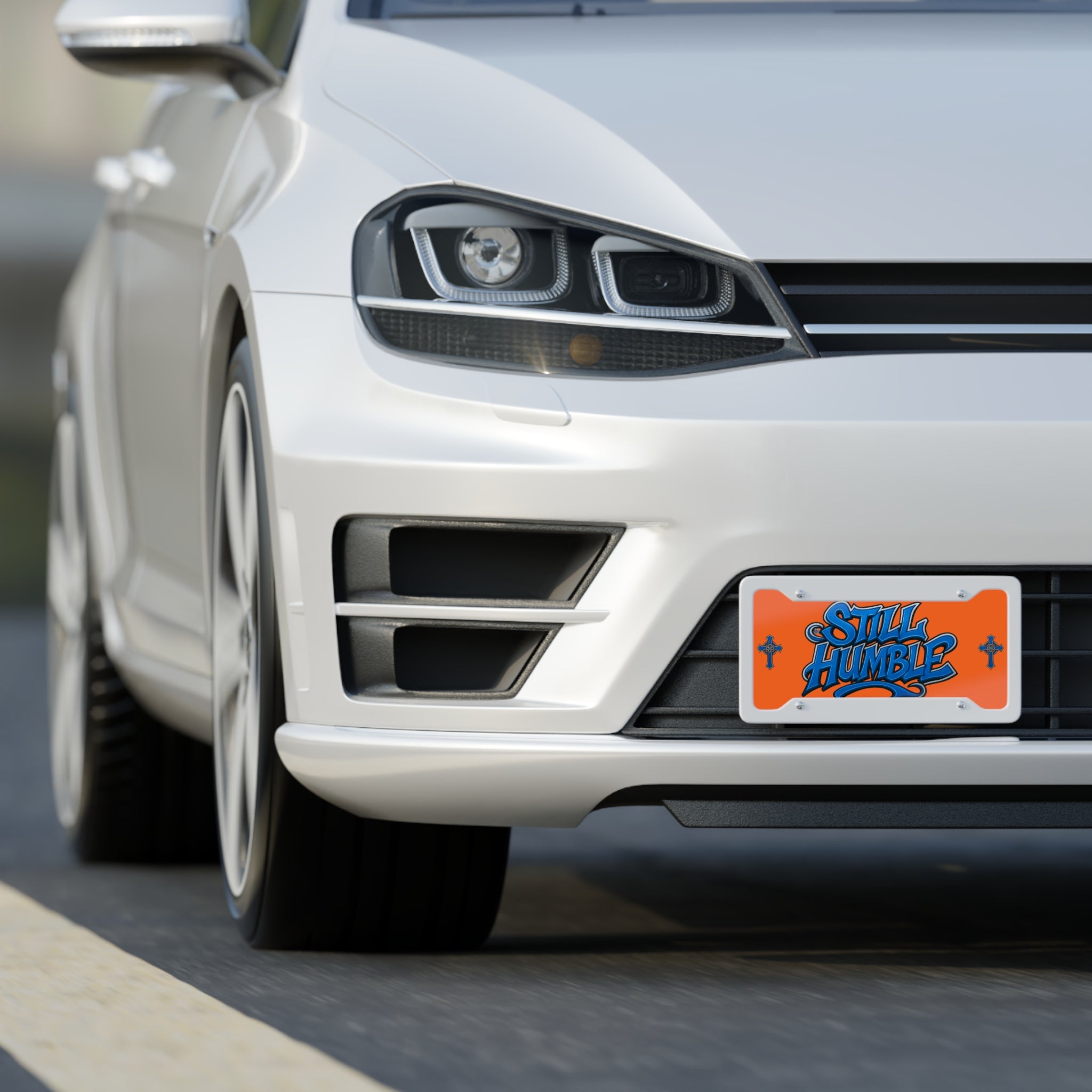 Still Humble License Plate