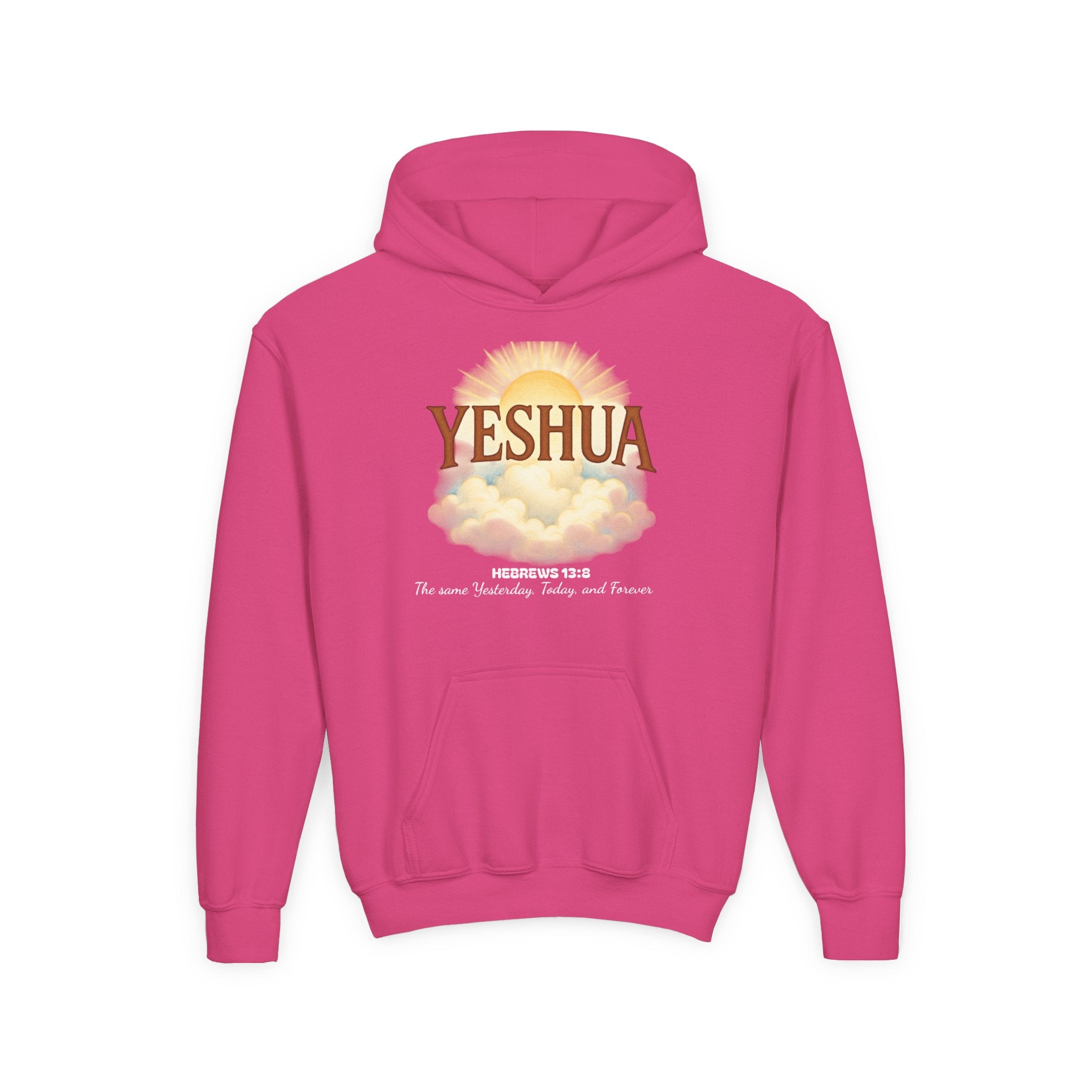 YESHUA Heb. 13:8 KIDS Hoodie