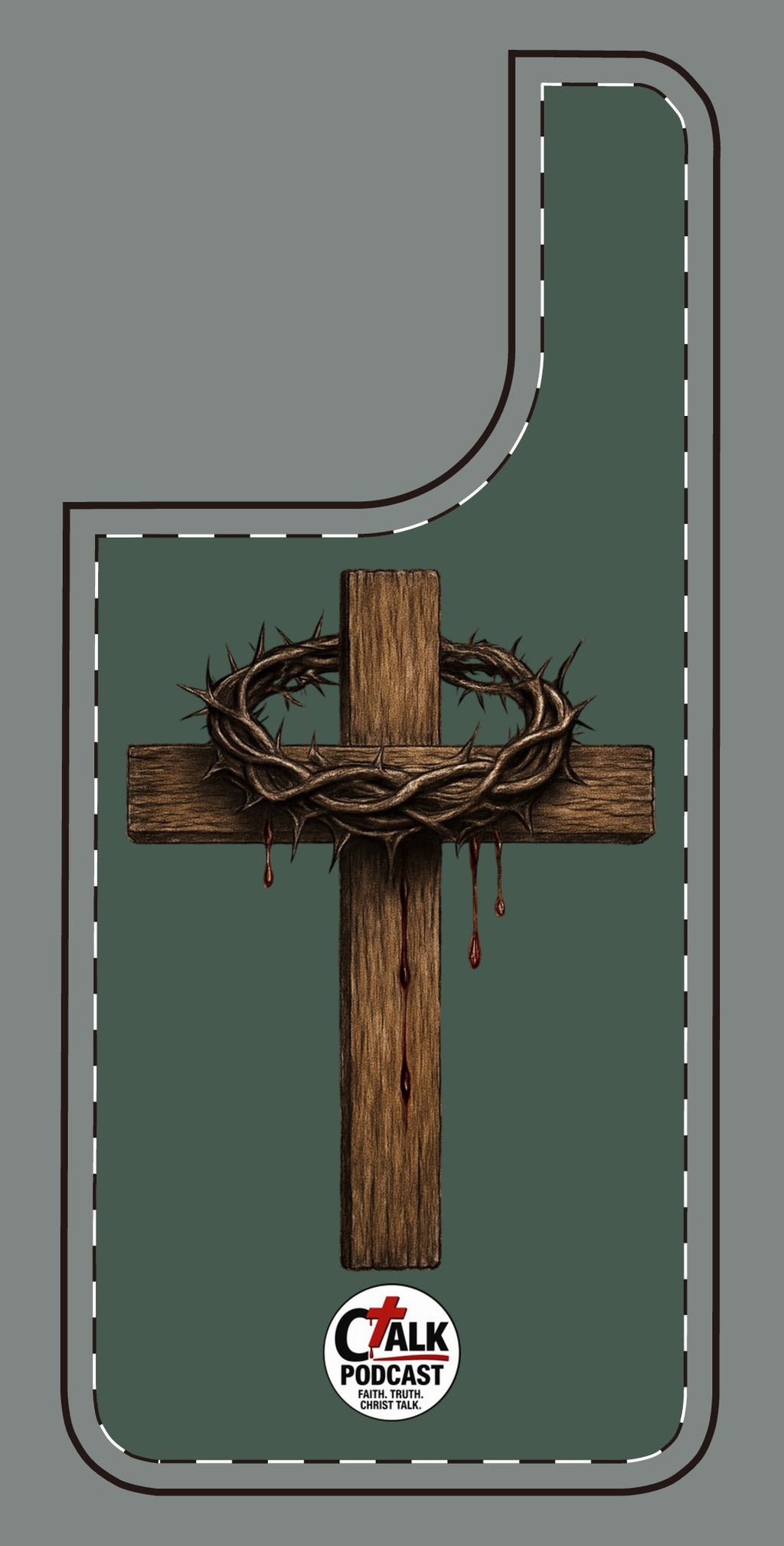 Cross & Crown Phone Case
