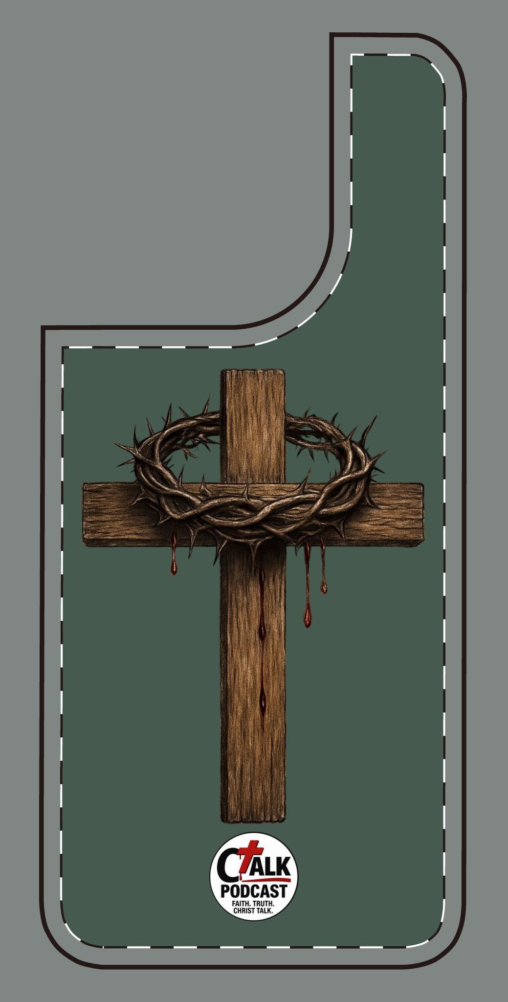 Cross & Crown Phone Case