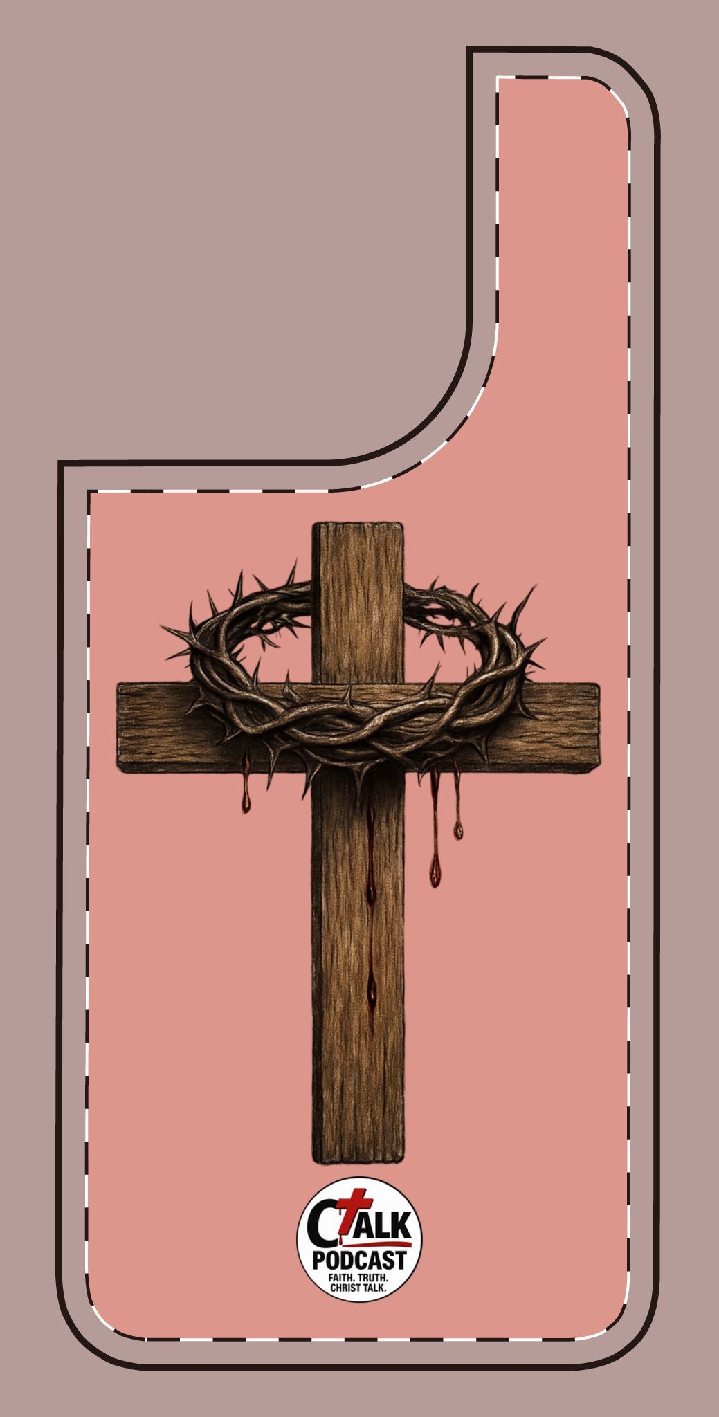 Cross & Crown Phone Case