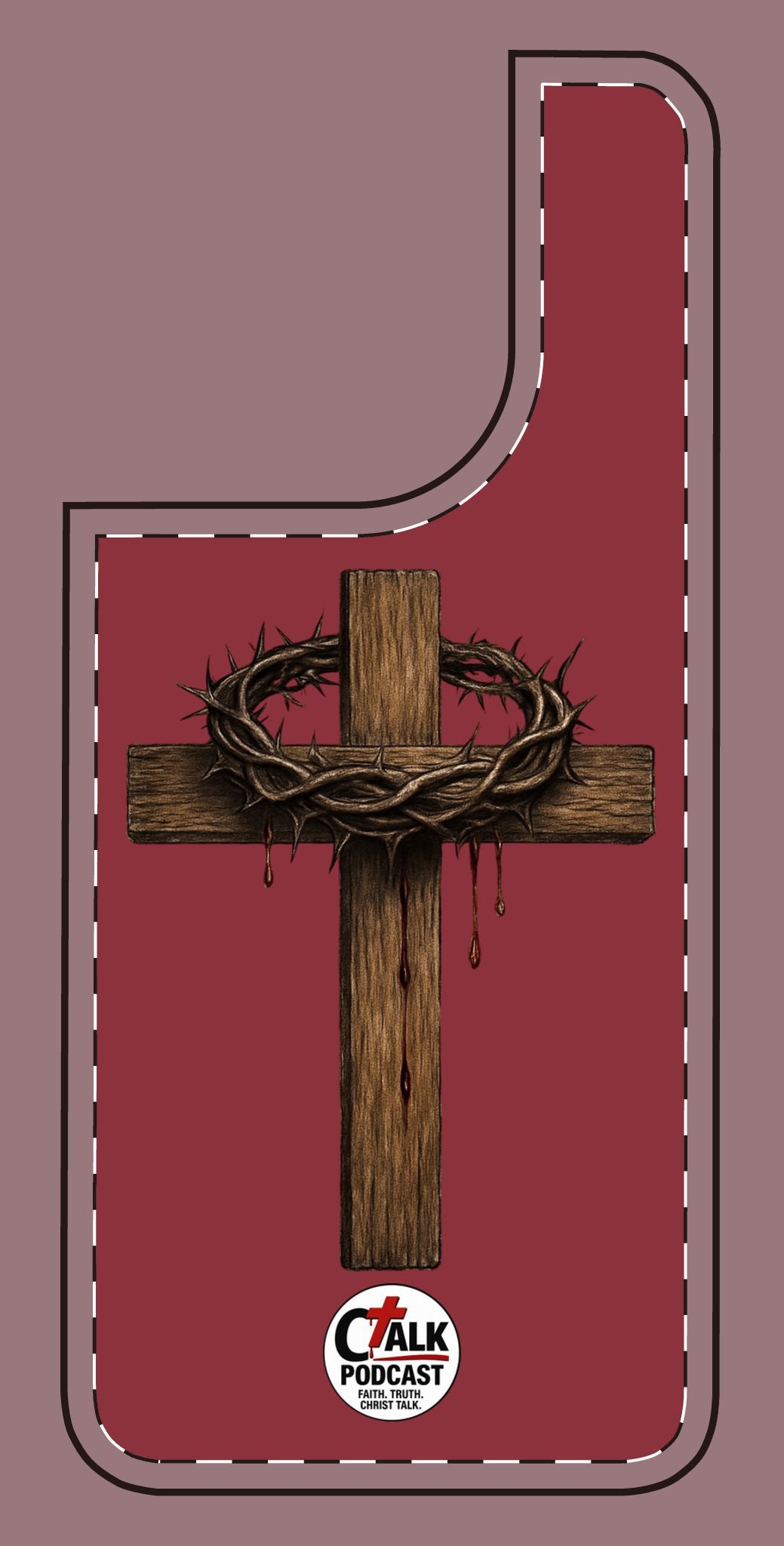 Cross & Crown Phone Case