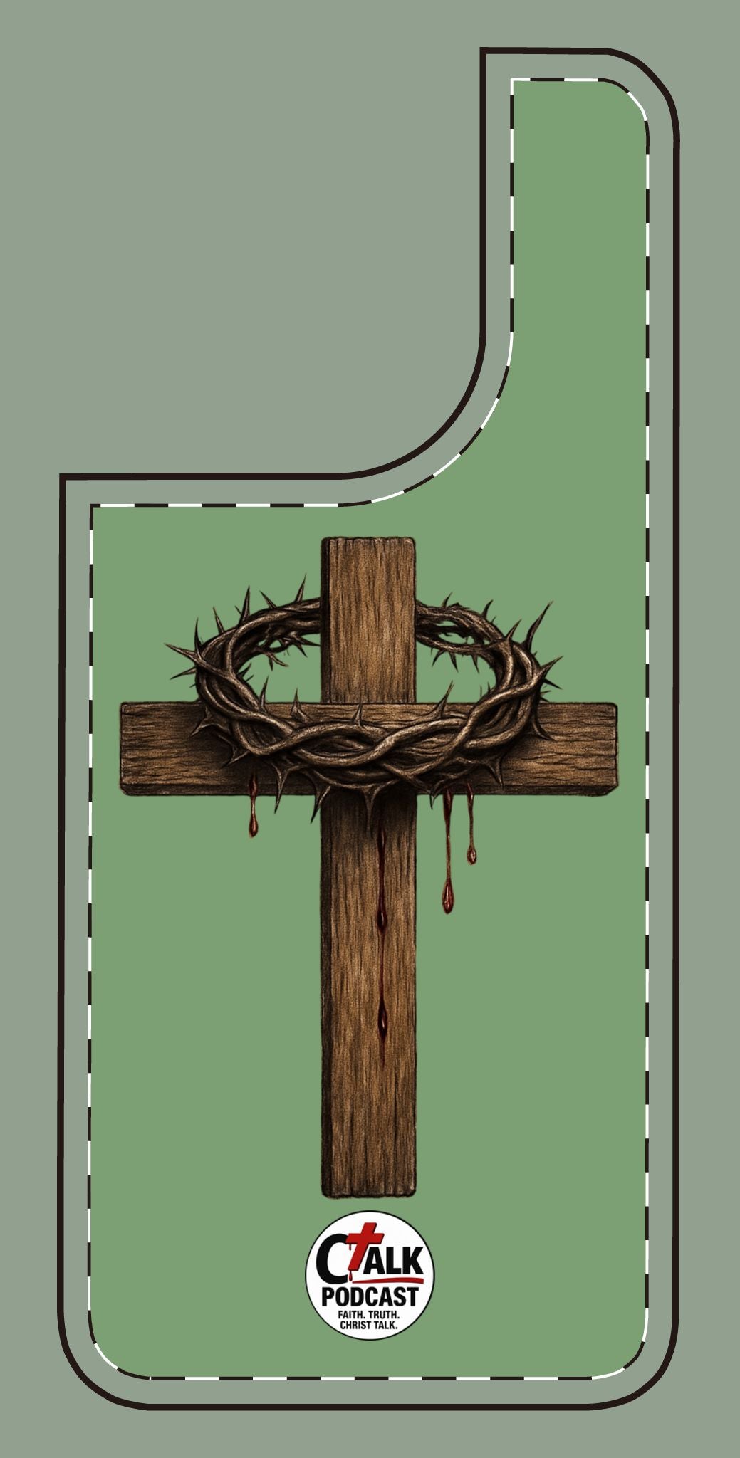 Cross & Crown Phone Case