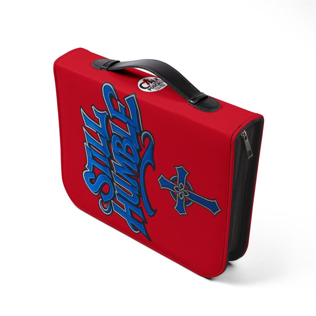 STILL HUMBLE Bible Cover- Dark Red