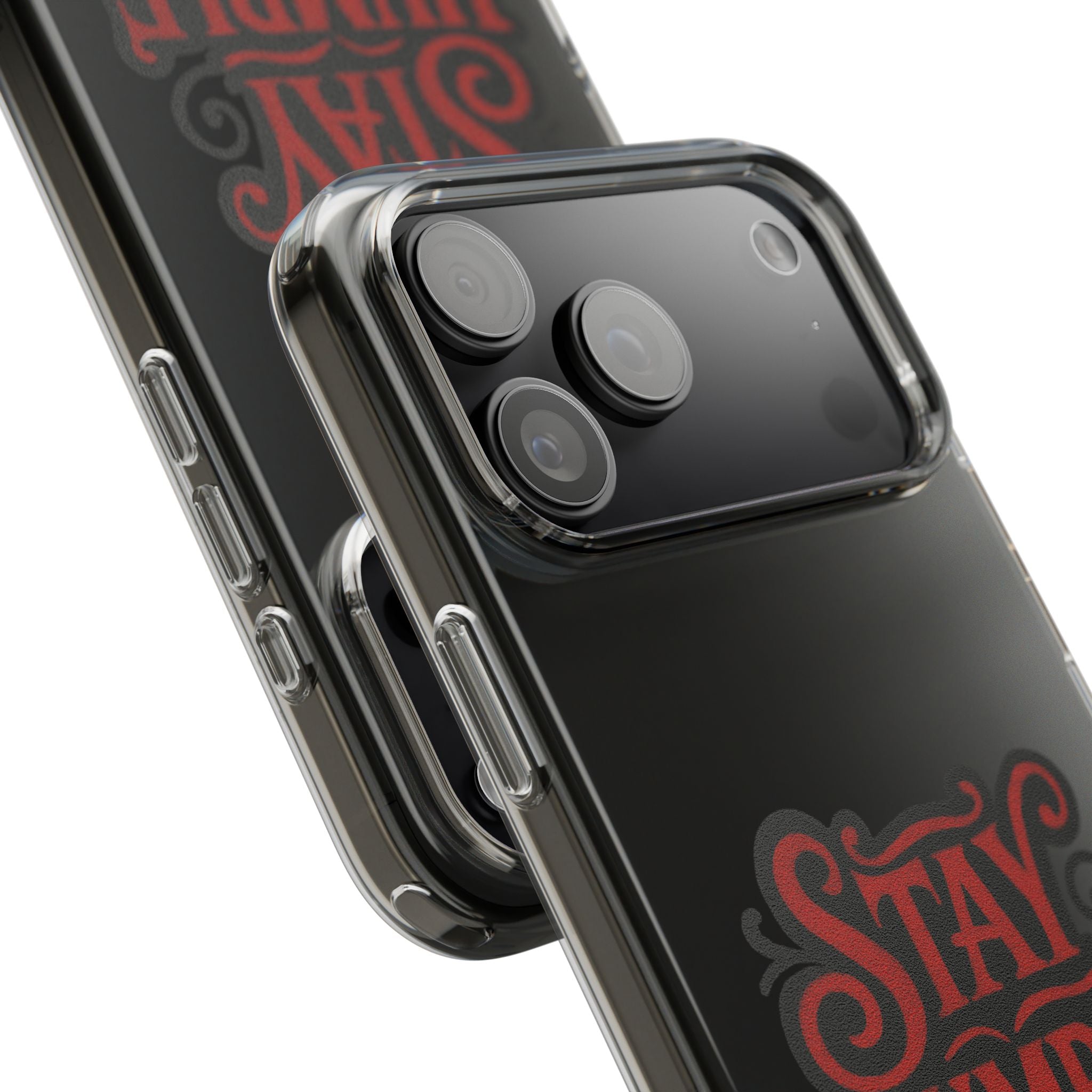 Stay Humble Clear Impact-Resistant Phone Case