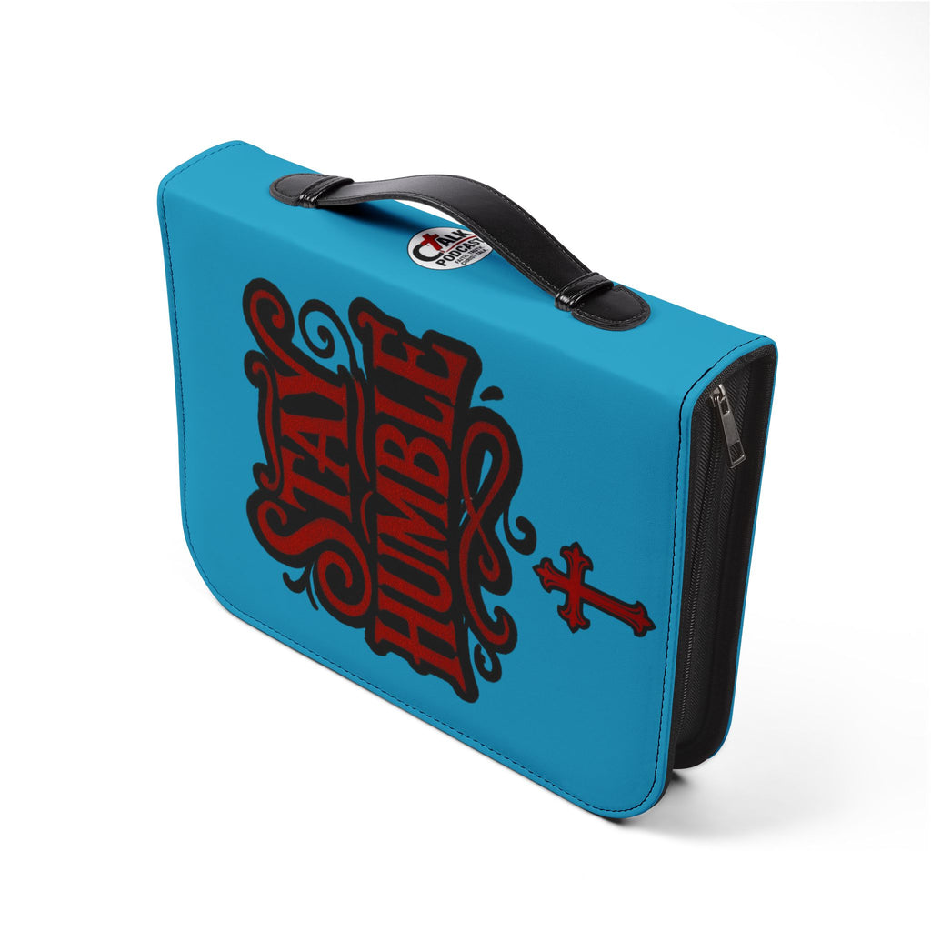 STAY HUMBLE Bible Cover - Turquoise