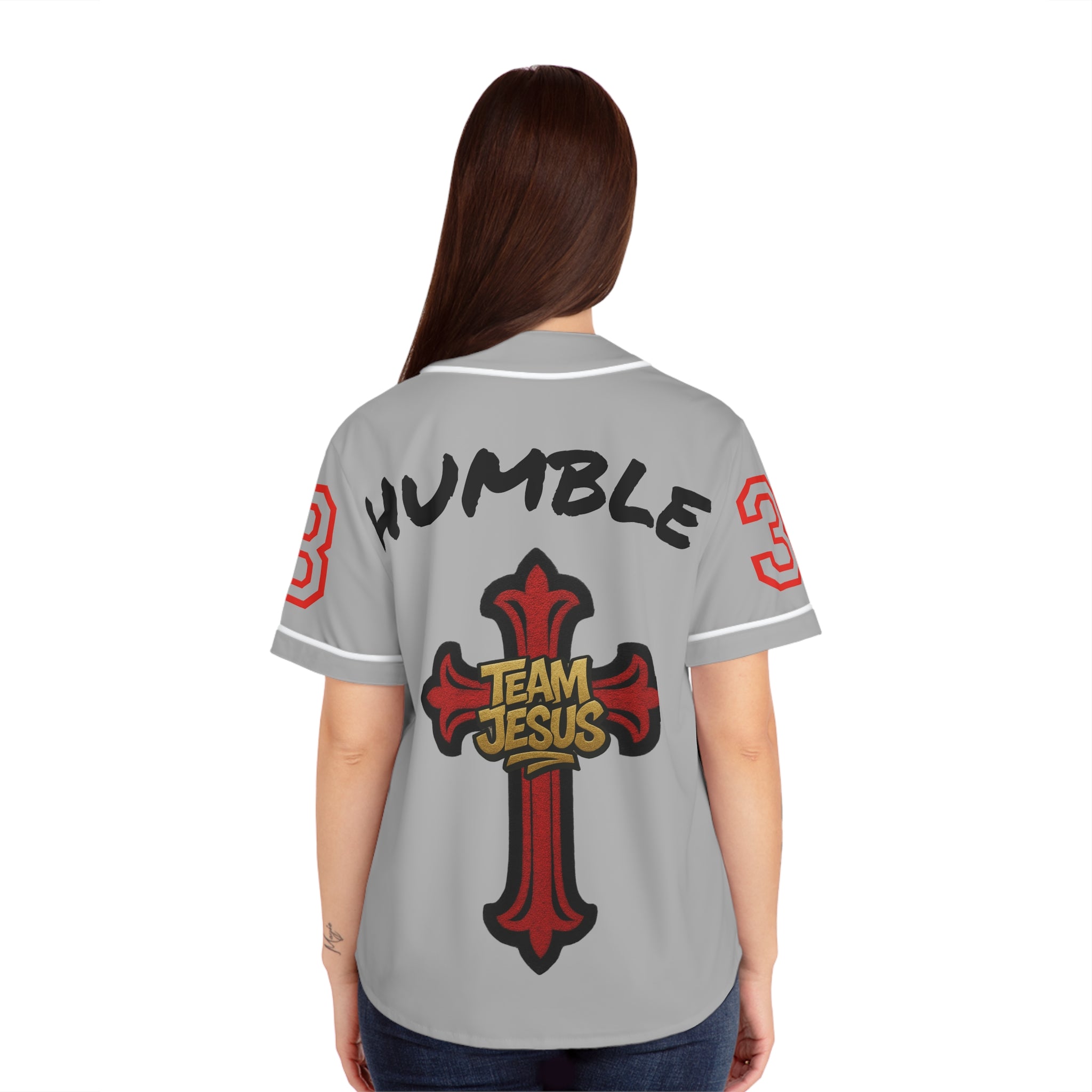 RED Team Jesus Women's Jersey