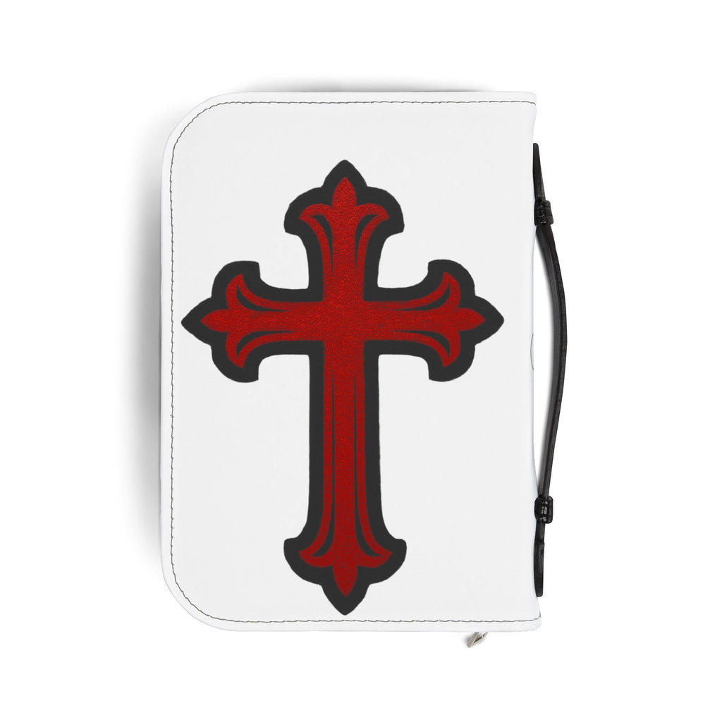 "I'm Going to Let God Fix It Because If I Fix It I'm Going to Jail" Bible Cover - White