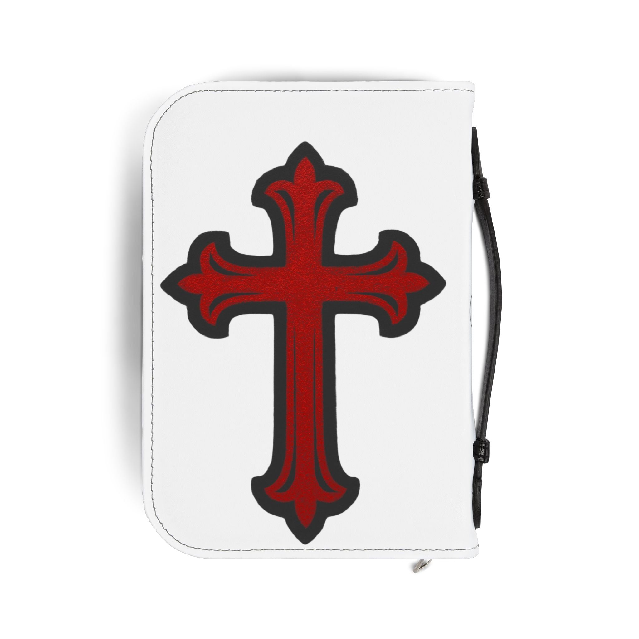 "I'm Going to Let God Fix It Because If I Fix It I'm Going to Jail" Bible Cover - White