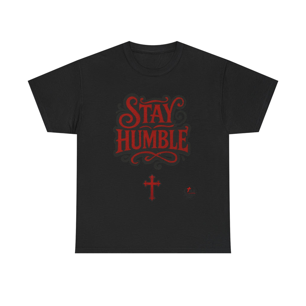 Stay Humble T-Shirt — With QR Code to Promote CHRIST TALK
