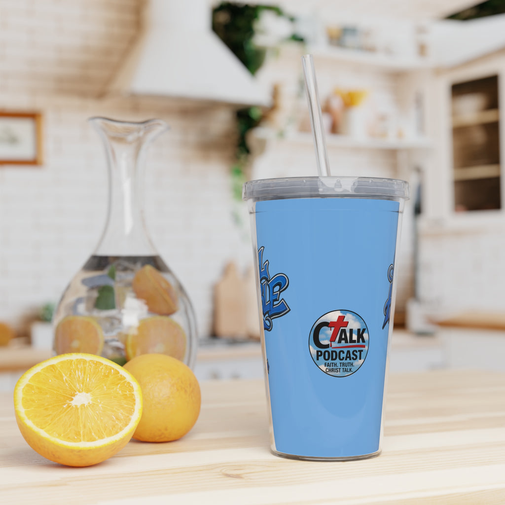 Still Humble Plastic Tumbler with Straw