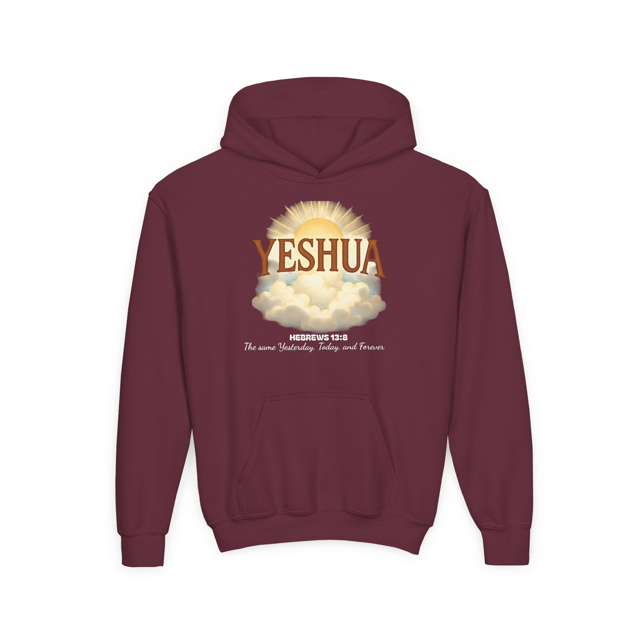 YESHUA Heb. 13:8 KIDS Hoodie