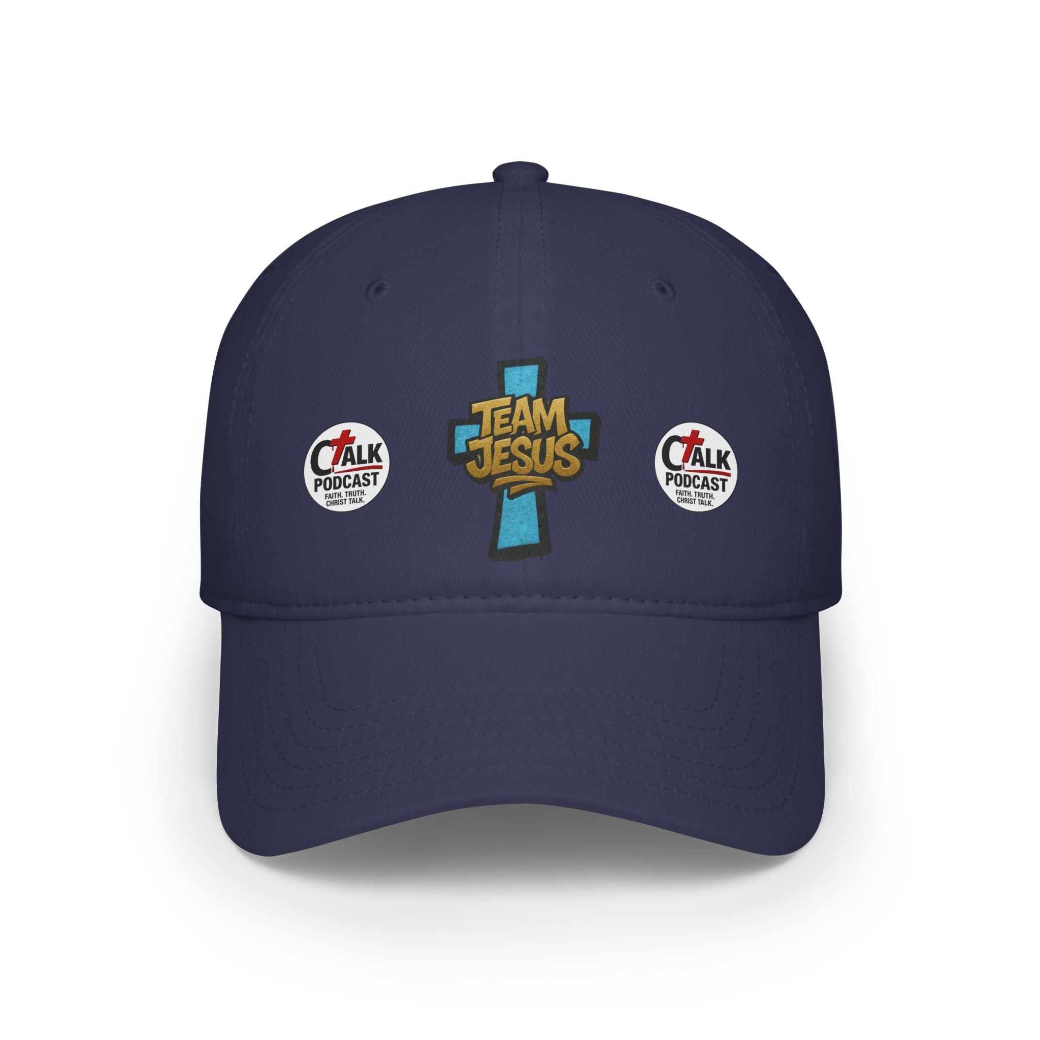 BLUE Team Jesus Baseball Cap