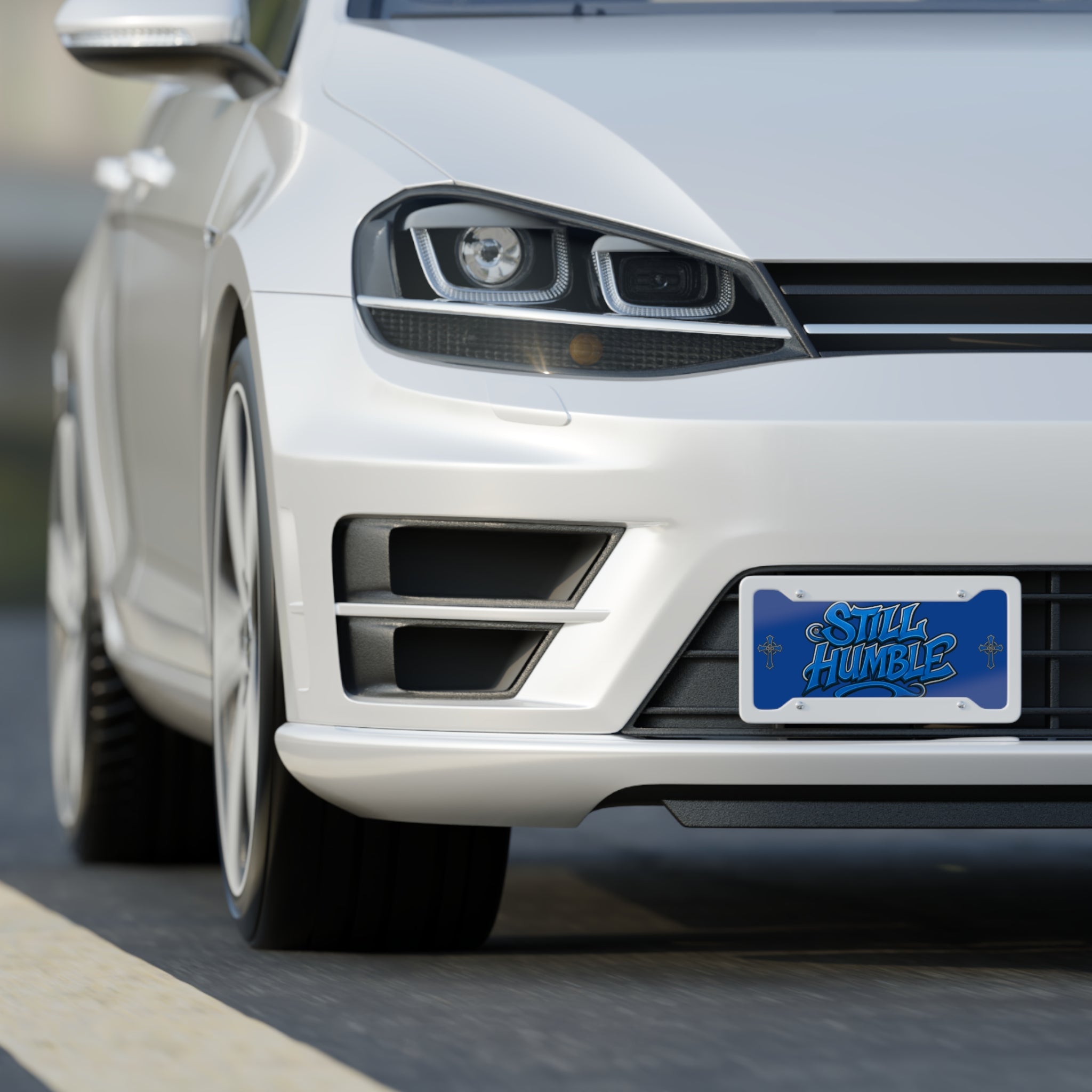 Still Humble License Plate