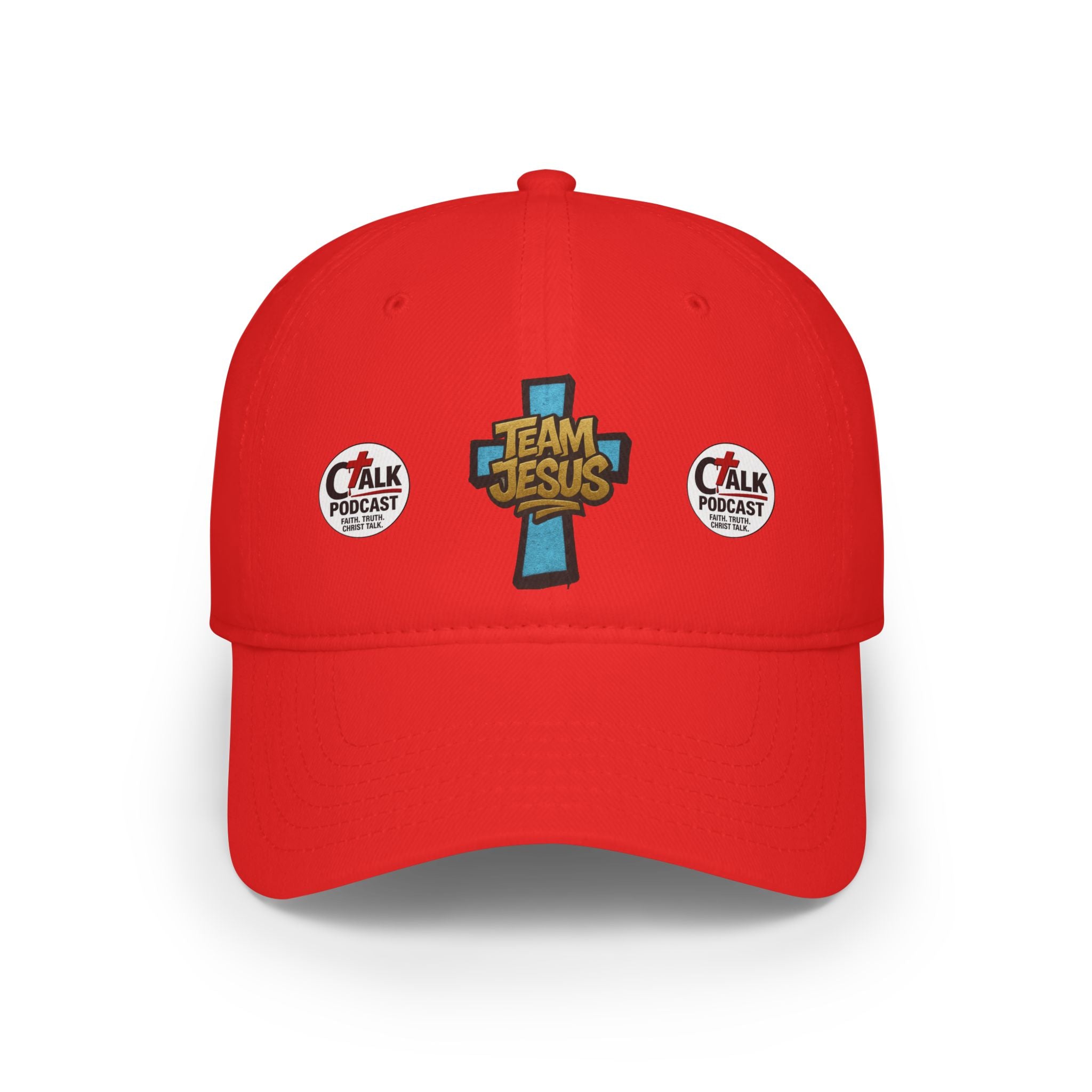 BLUE Team Jesus Baseball Cap