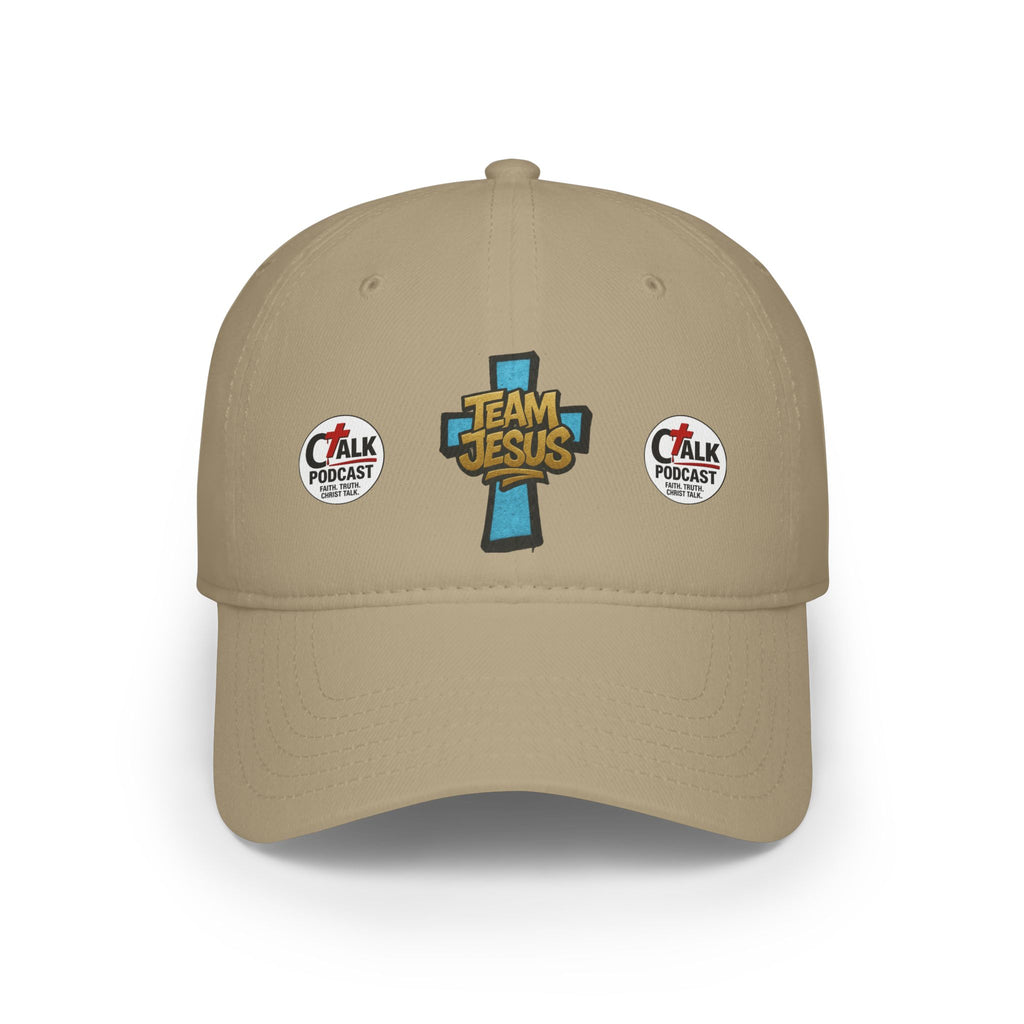 BLUE Team Jesus Baseball Cap