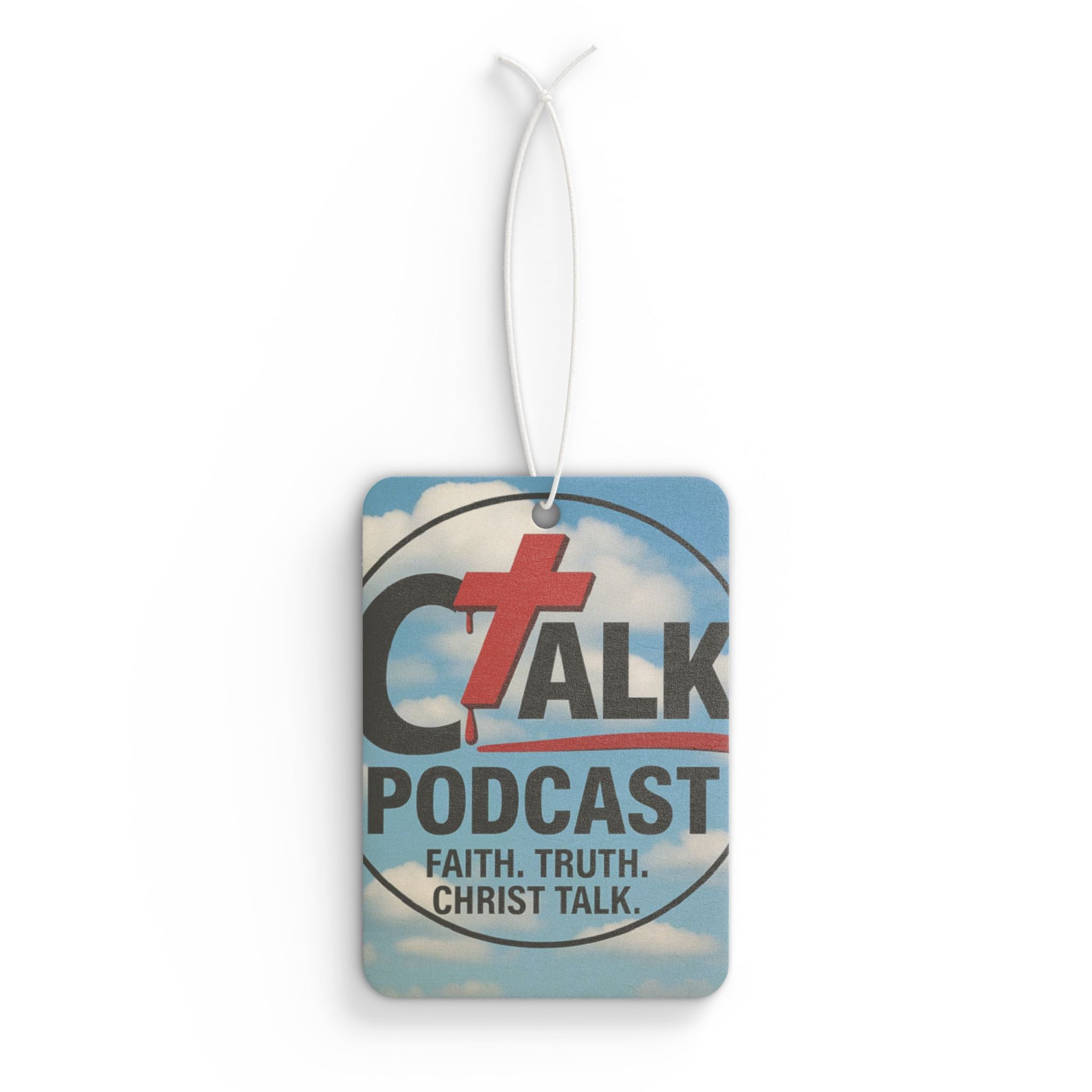 CHRIST TALK Podcast: Faith. Truth. Christ Talk. Car Air Freshener
