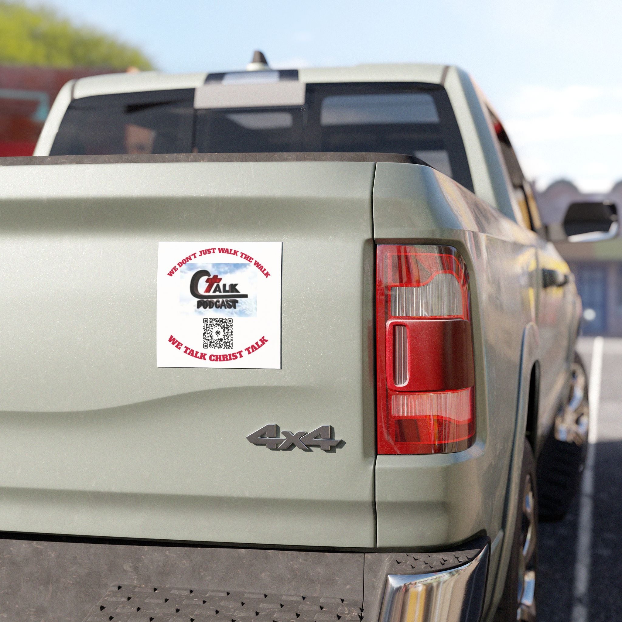 Signature Christ Talk Car Magnet