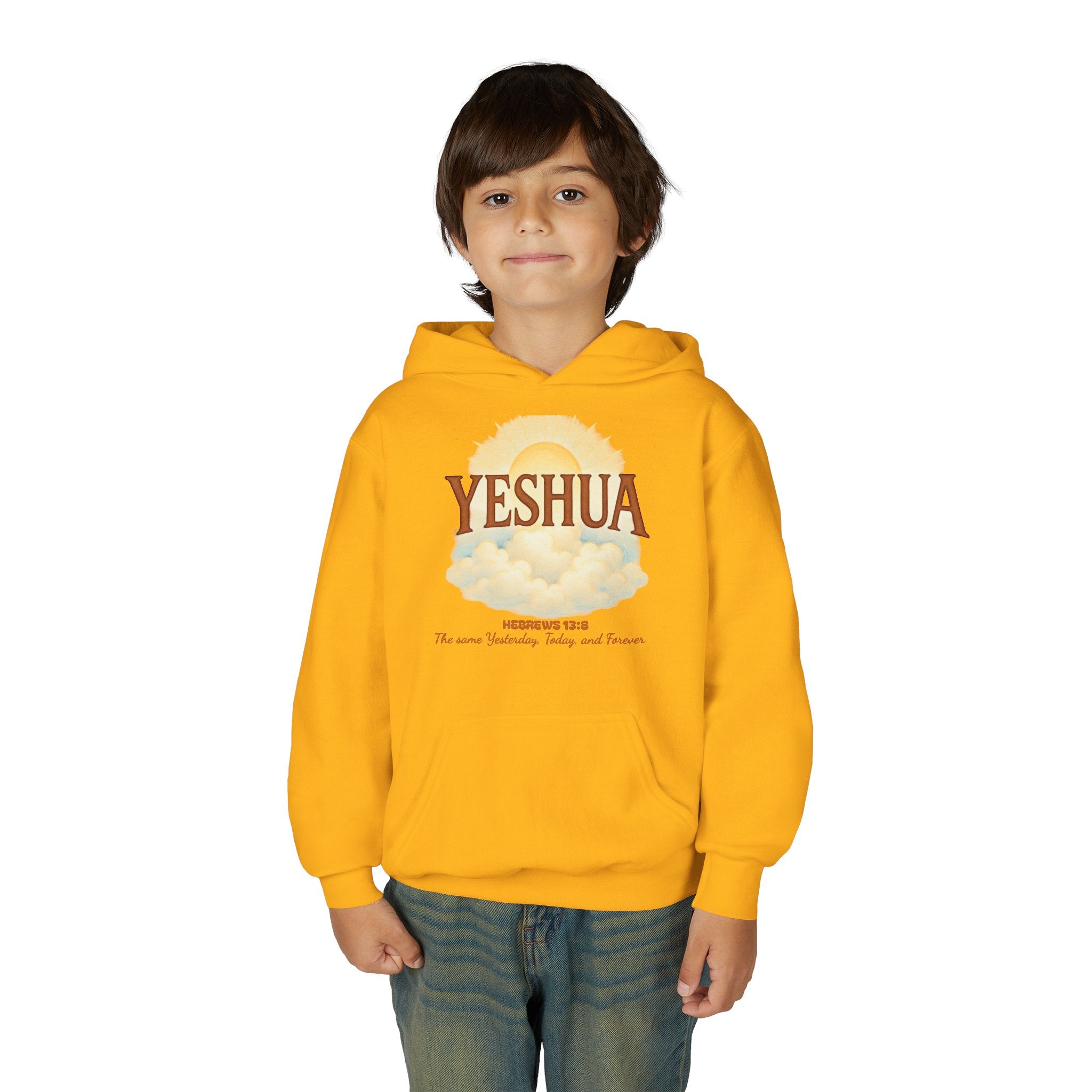 YESHUA Heb. 13:8 KIDS Hoodie