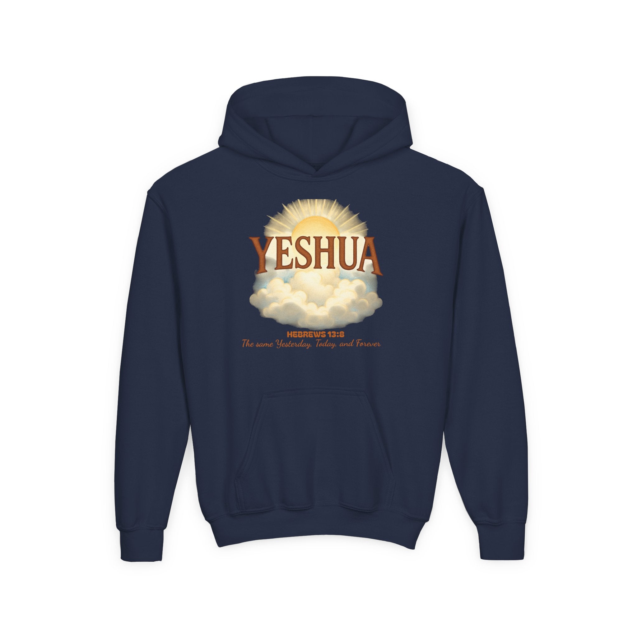 YESHUA Heb. 13:8 KIDS Hoodie