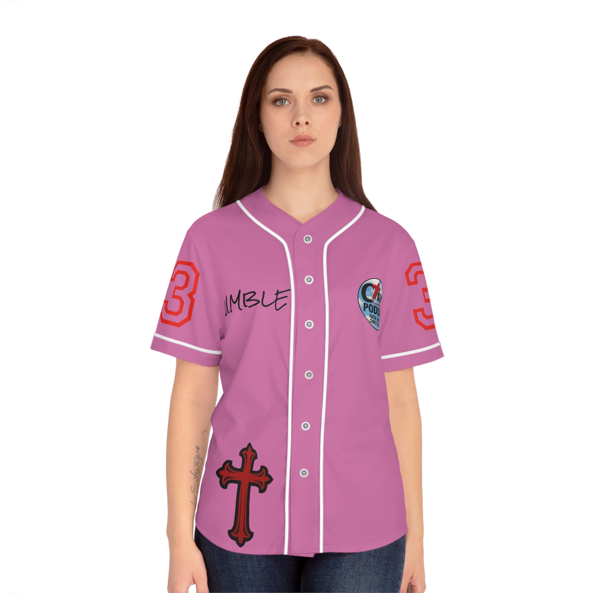 RED Team Jesus Women's Jersey