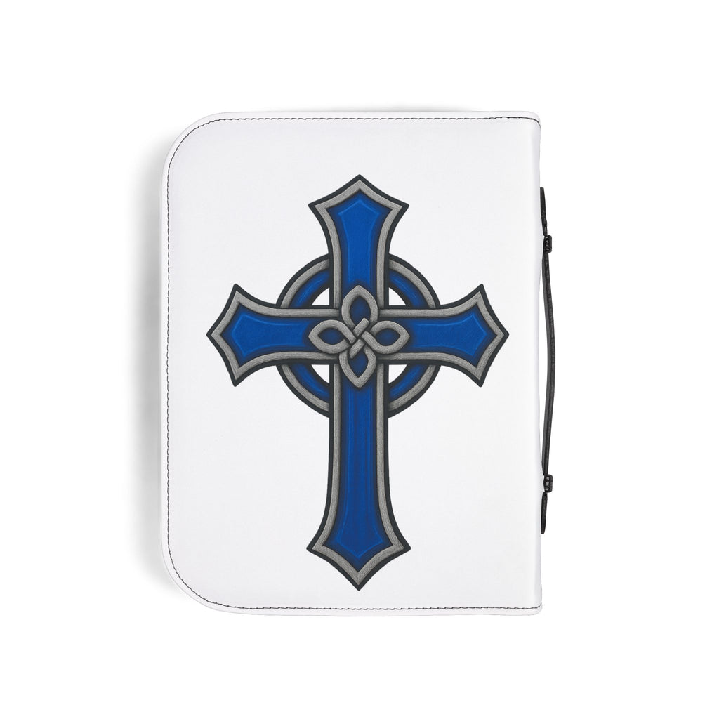 "I'm Going to Let God Fix It Because If I Fix It I'm Going to Jail" Bible Cover - White