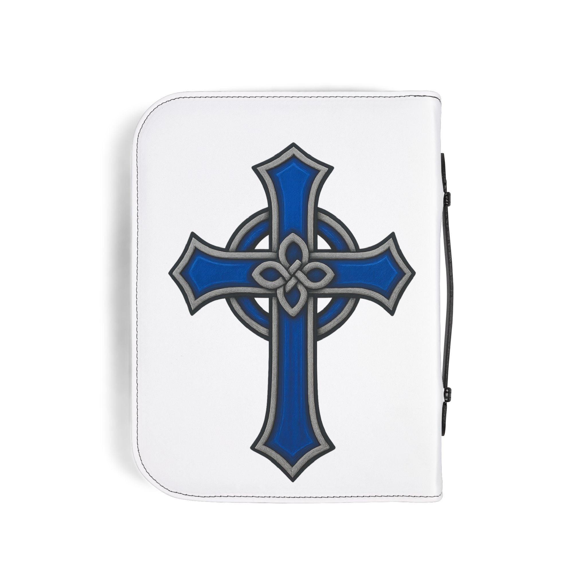 "I'm Going to Let God Fix It Because If I Fix It I'm Going to Jail" Bible Cover - White