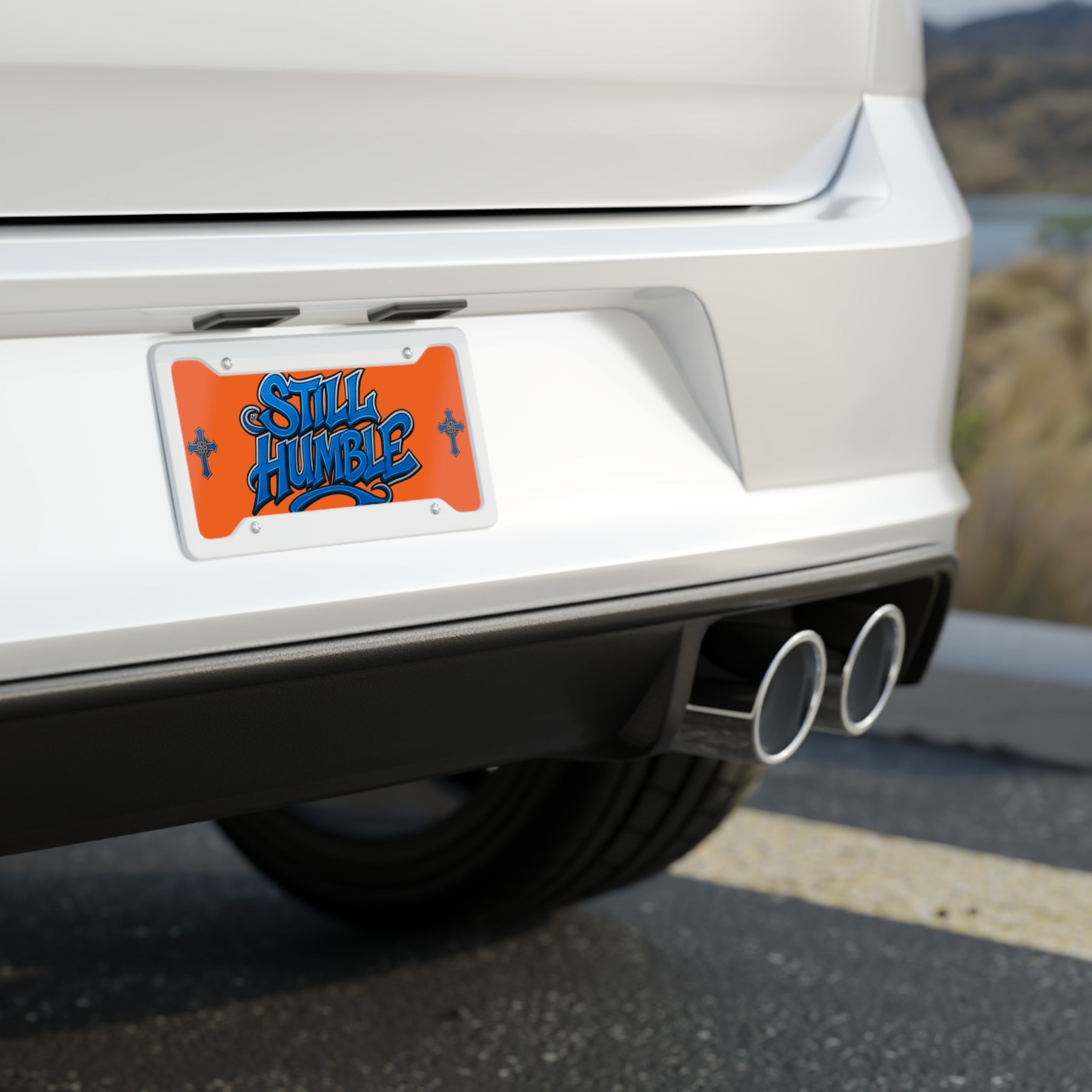 Still Humble License Plate