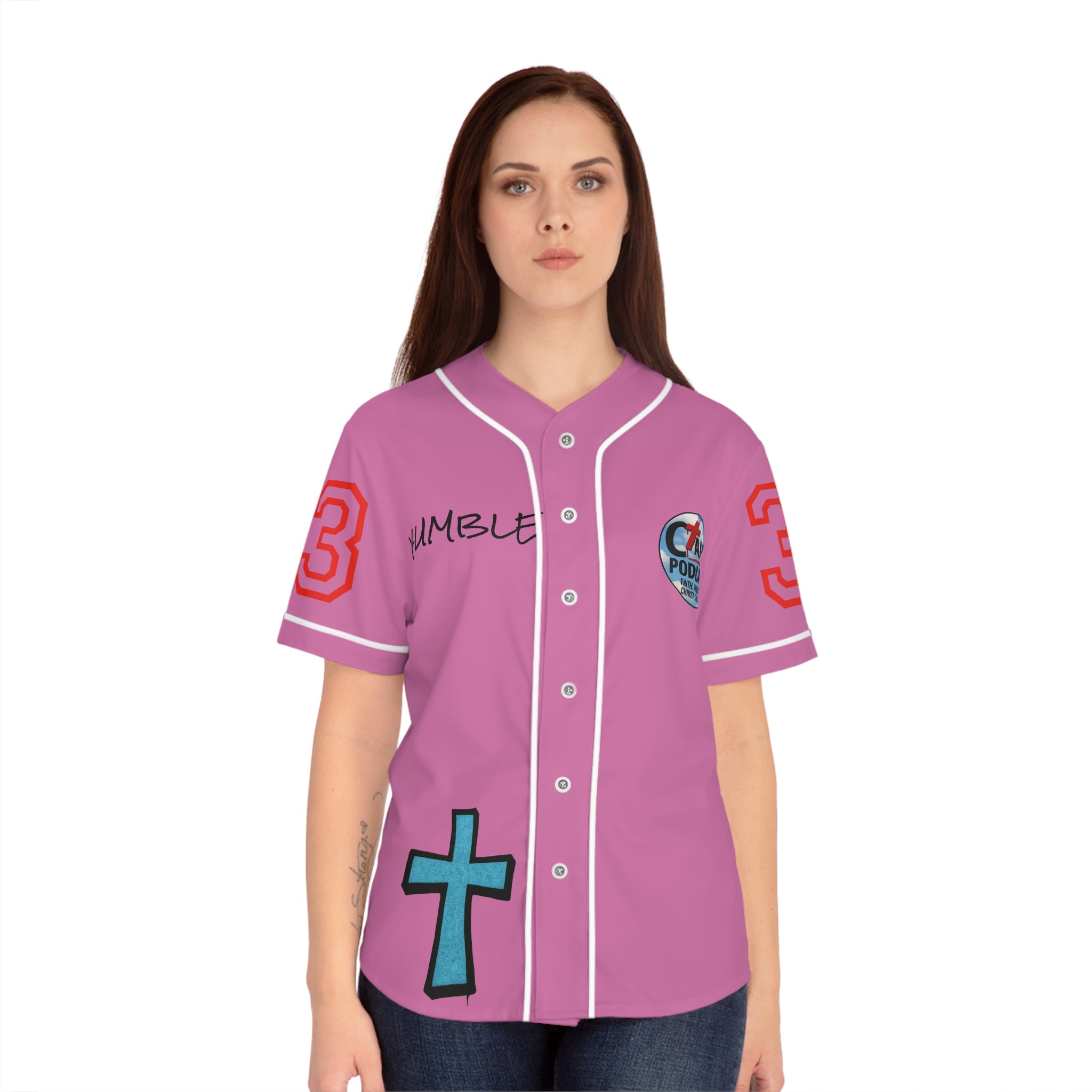 BLUE Team Jesus Women's Jersey