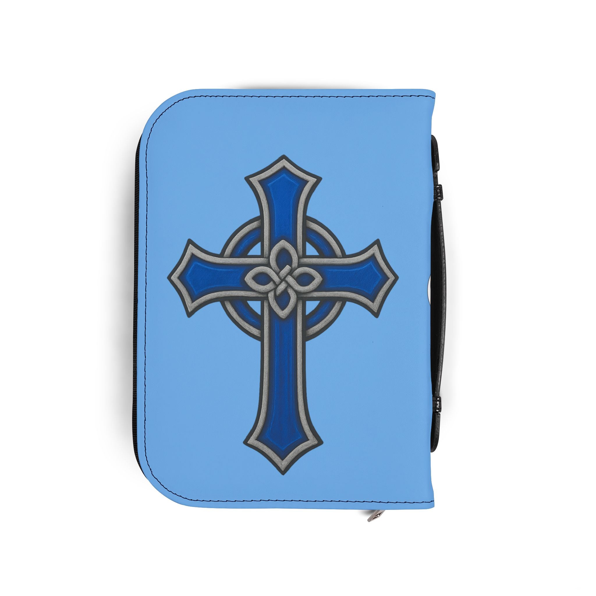 "I'm Going to Let God Fix It Because If I Fix It I'm Going to Jail" Bible Cover - White