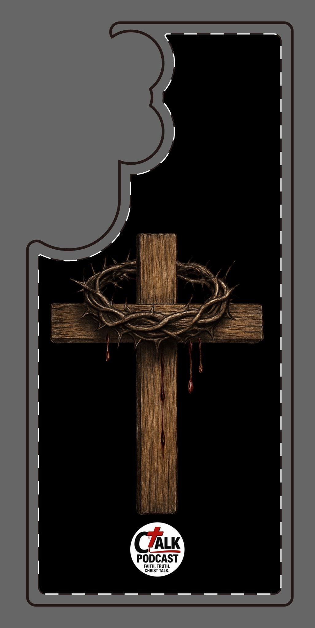 Cross & Crown Phone Case