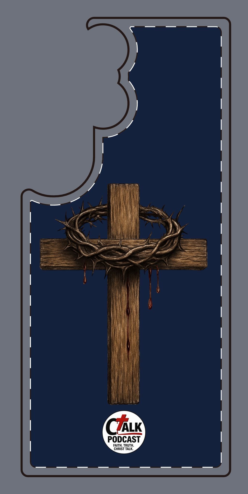 Cross & Crown Phone Case