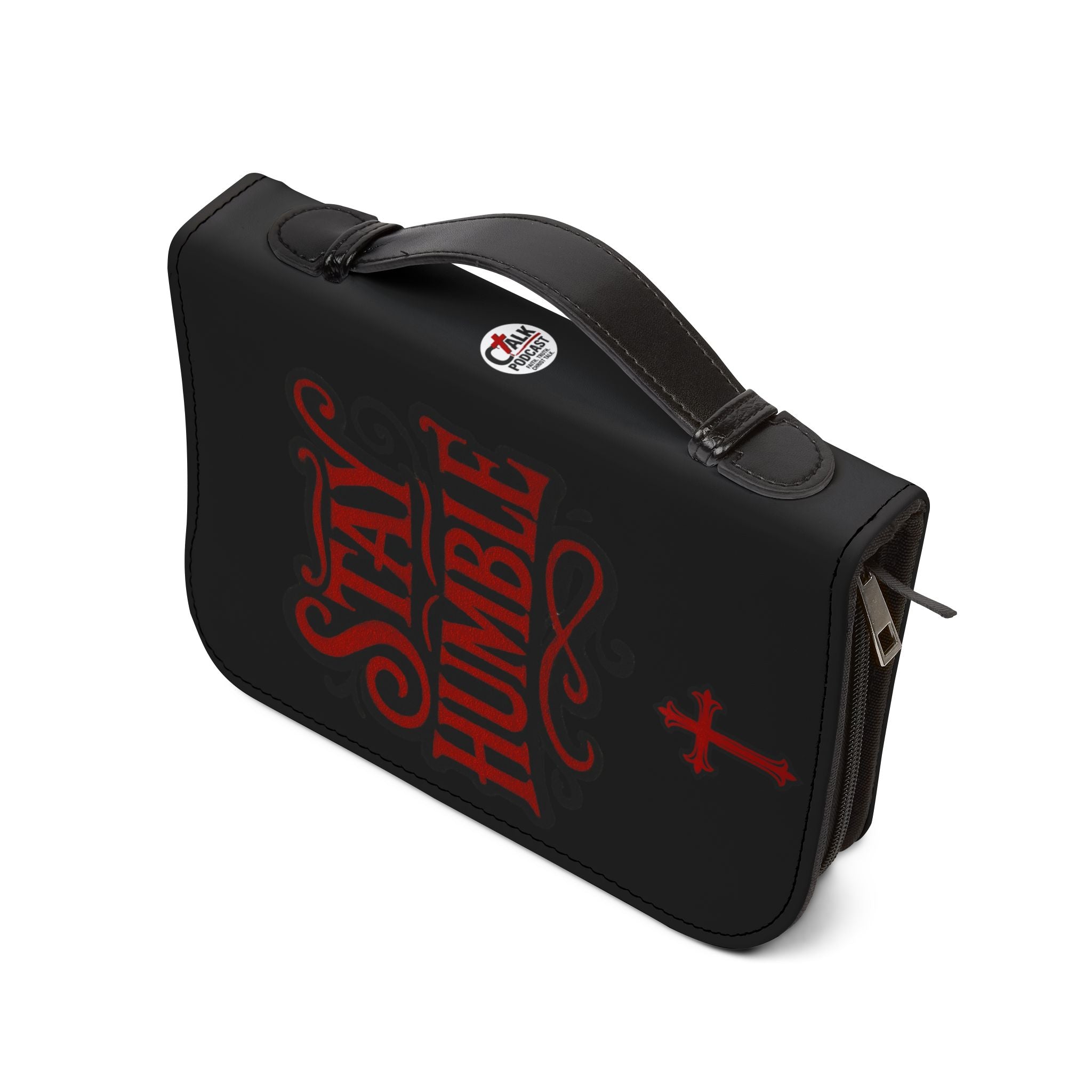 STAY HUMBLE Bible Cover - Black