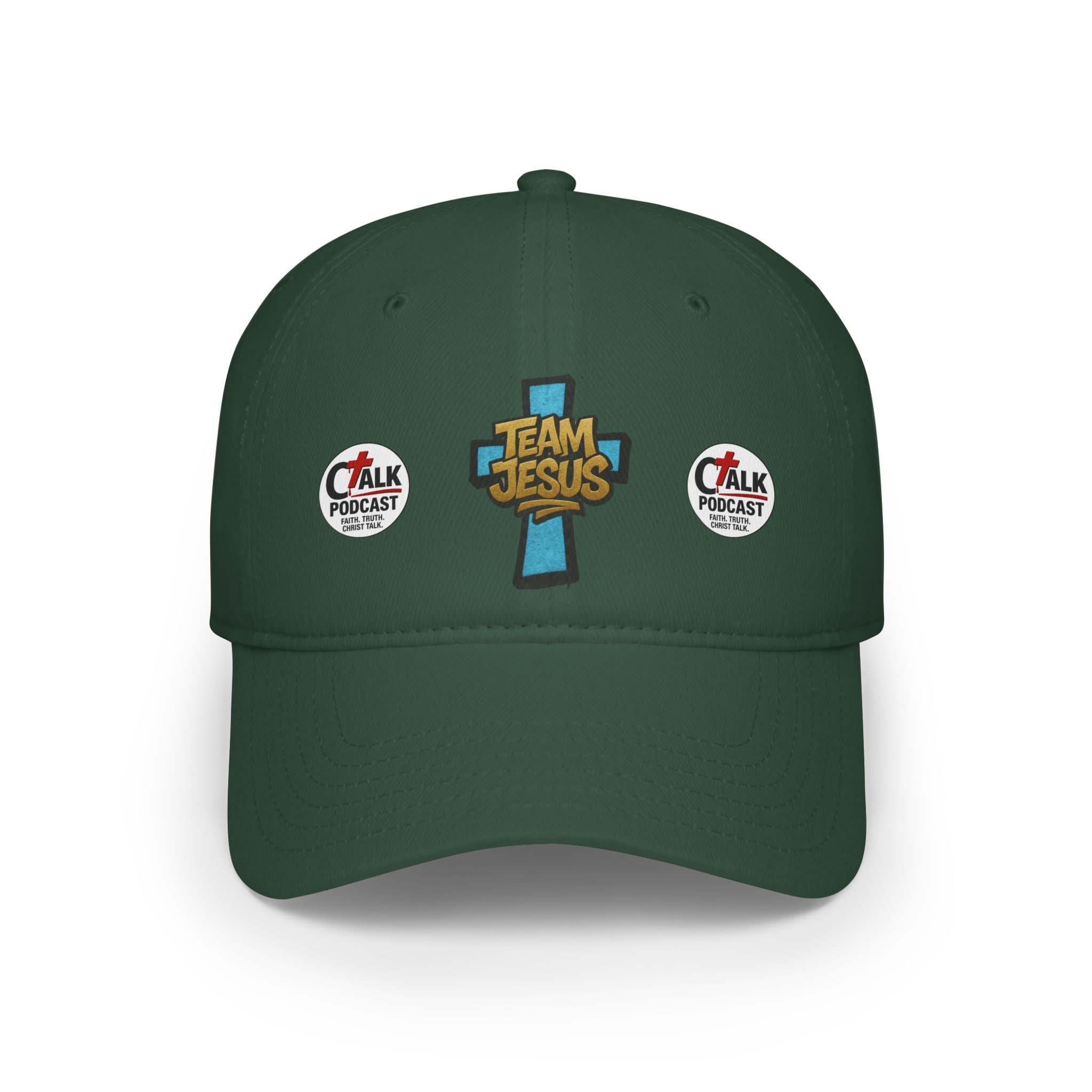 BLUE Team Jesus Baseball Cap