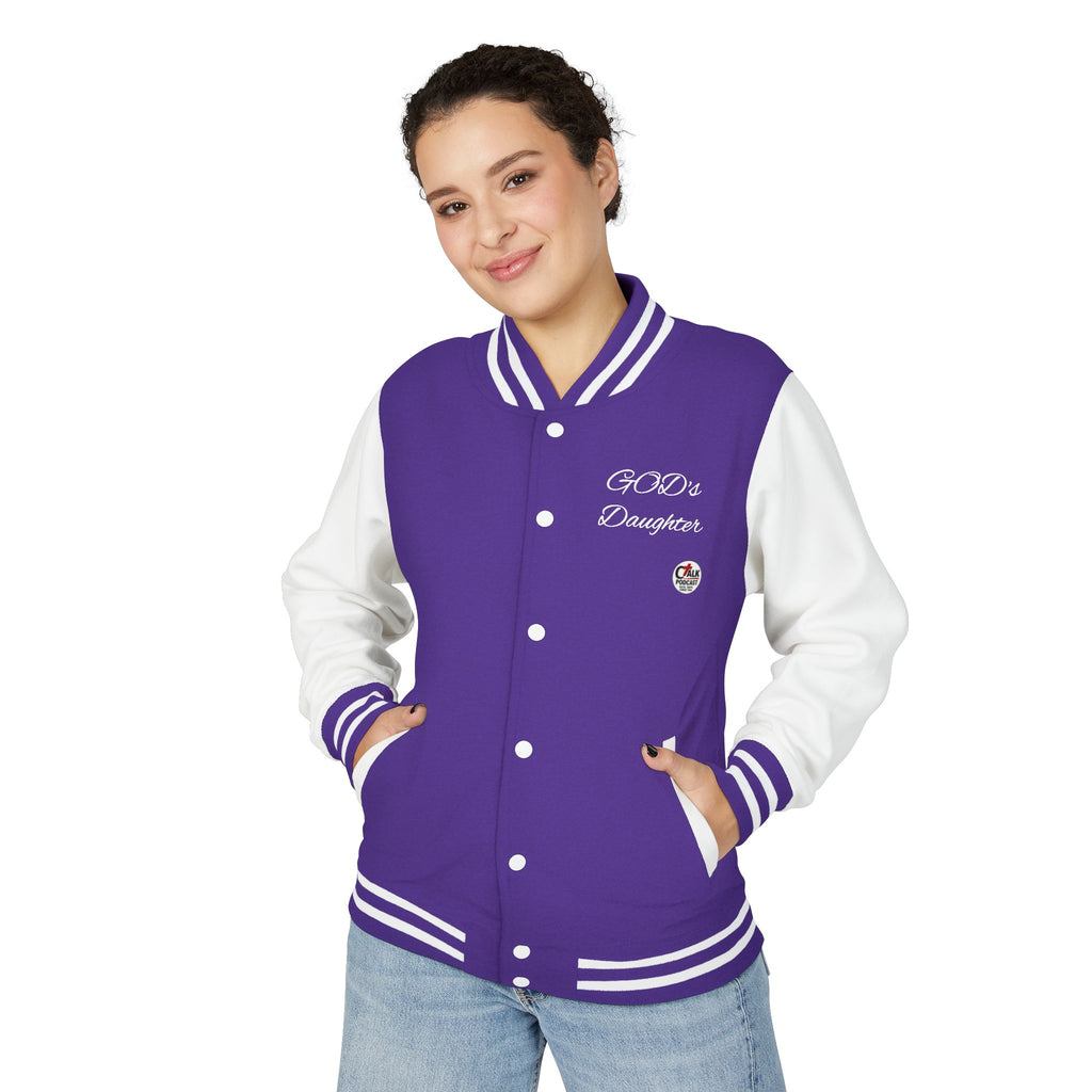 "I'm That Girl" Christian Cross & GOD's Daughter Varsity Jacket