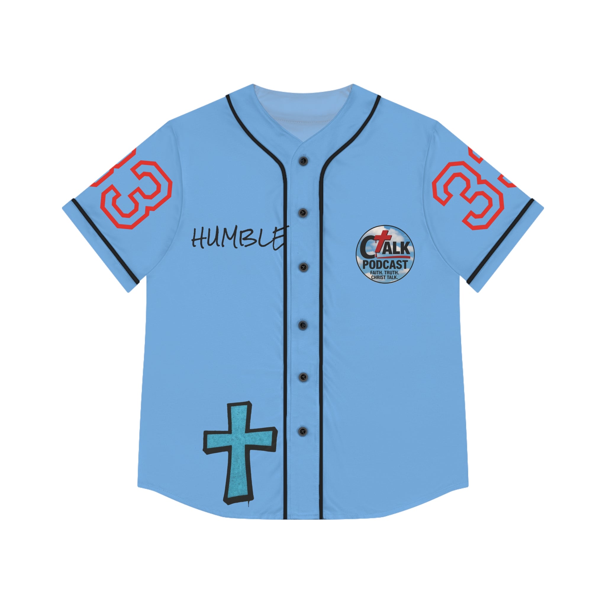BLUE Team Jesus Women's Jersey