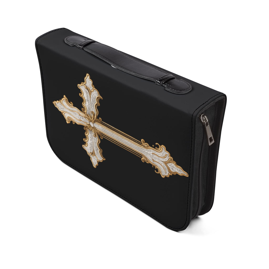"My Worship Is Loud Because My Wounds Are Deep" Bible Cover - Black